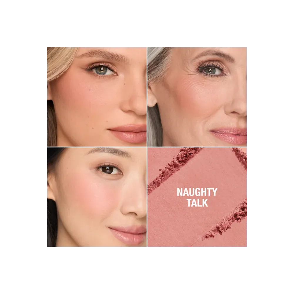 Charlotte Tilbury Pillow Talk Airbrush Flawless Blush Blur Naughty Talk