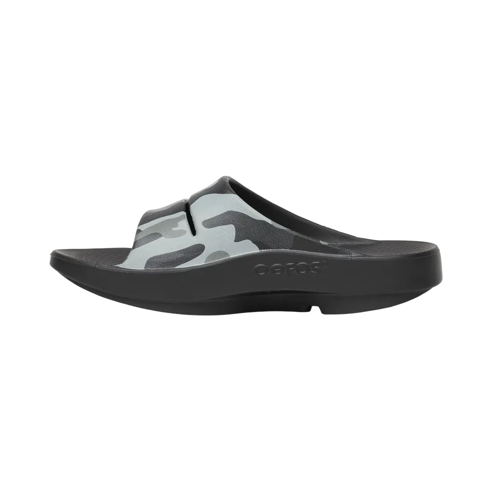Oofos OOahh Sport Slide Sandal Night Camo