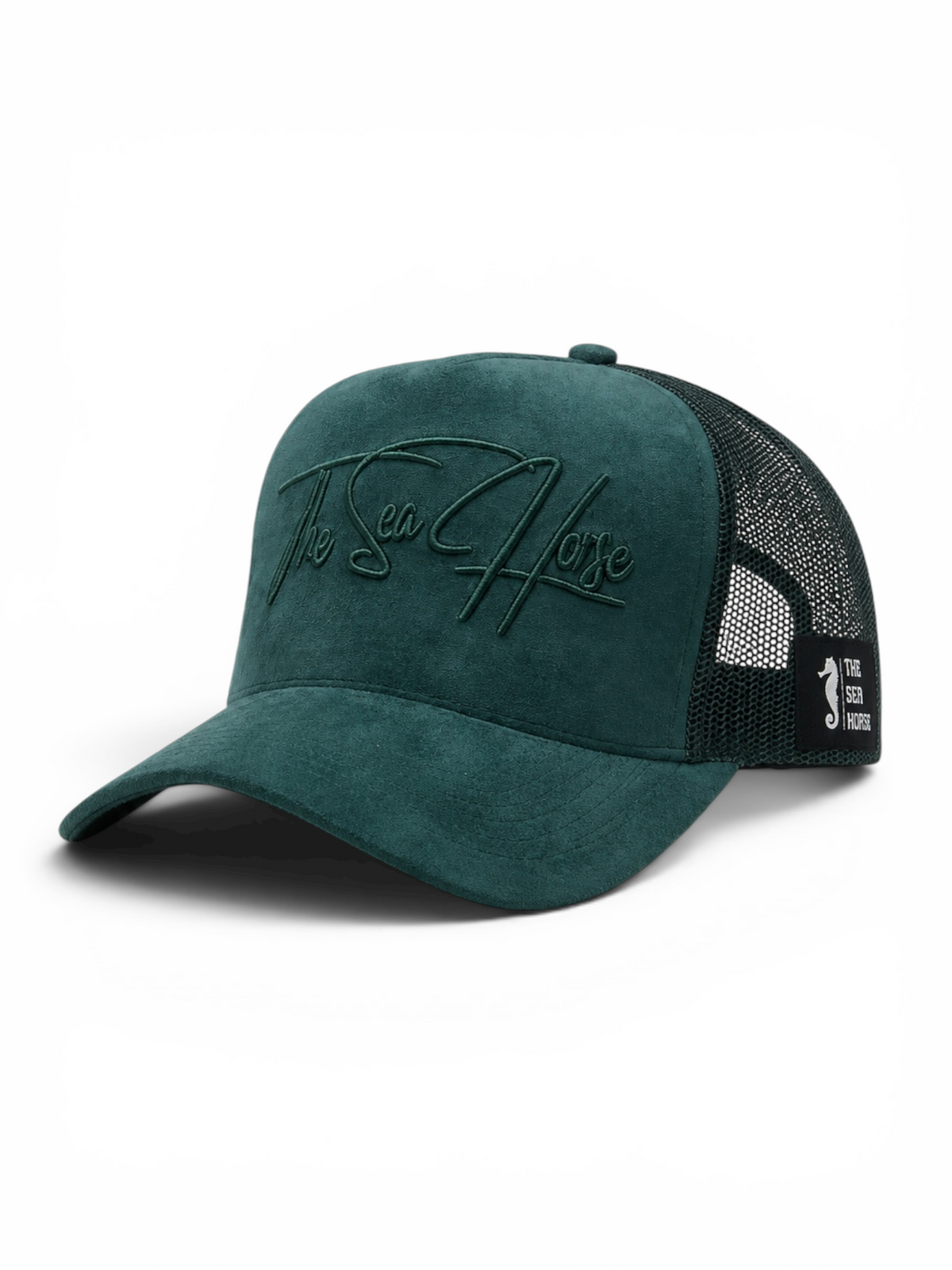 THE SEA HORSE TSH 3D Embroidery Original Trucker Cap - Jungle Green – view 2