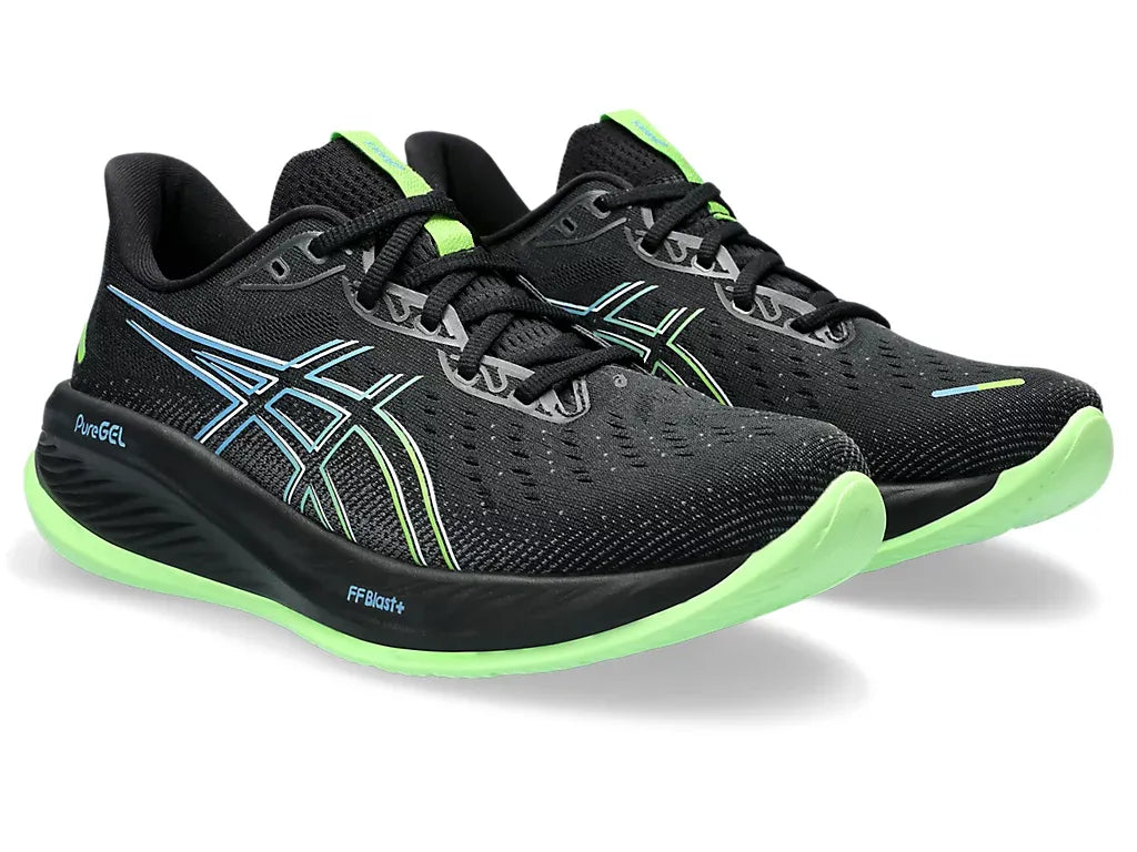 Asics Gel Cumulus 26 Black/Electric Lime