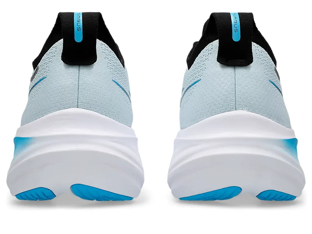 Asics Gel Nimbus 26 Cool Grey/Bright Cyan