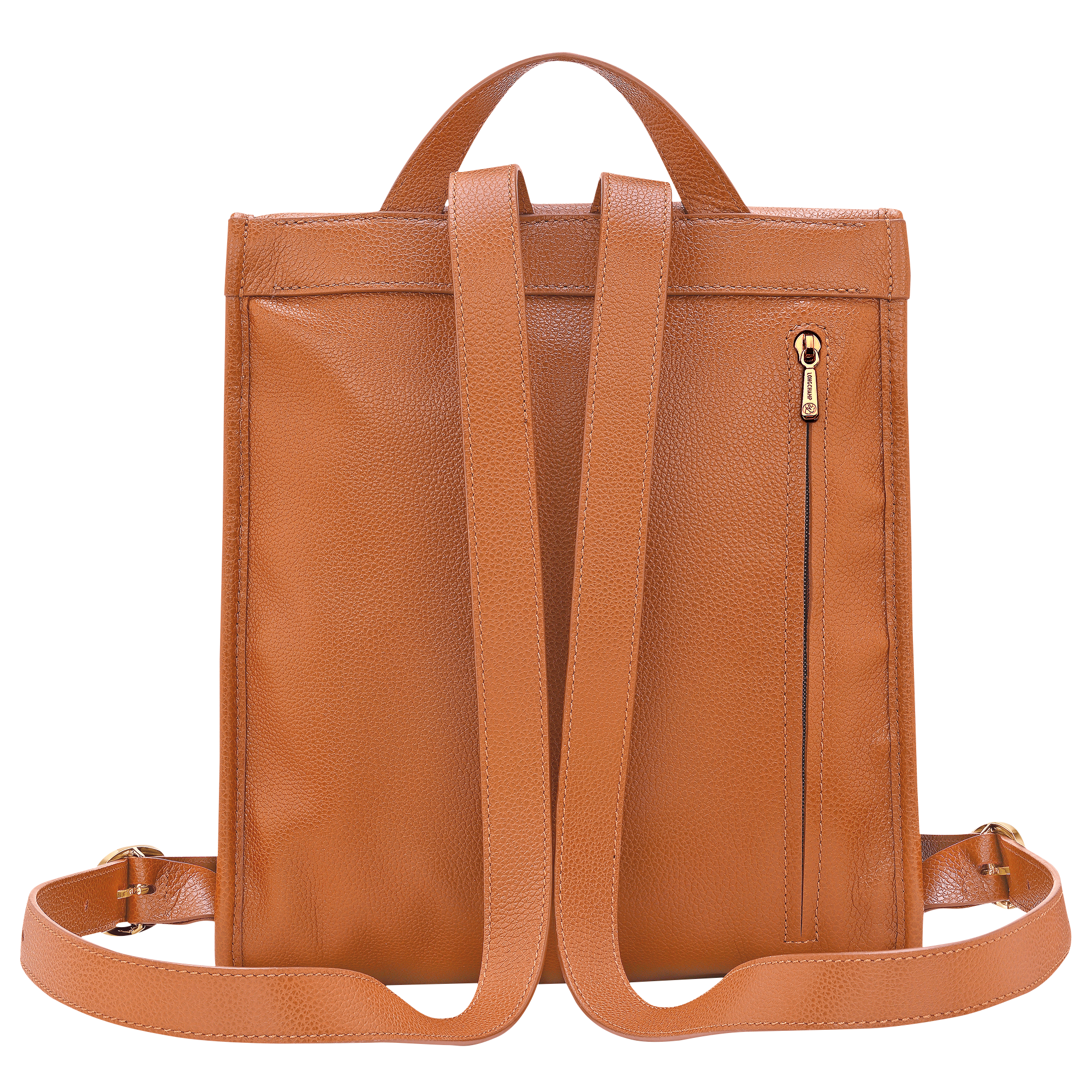 Longchamp Le Foulonné M Backpack Amber