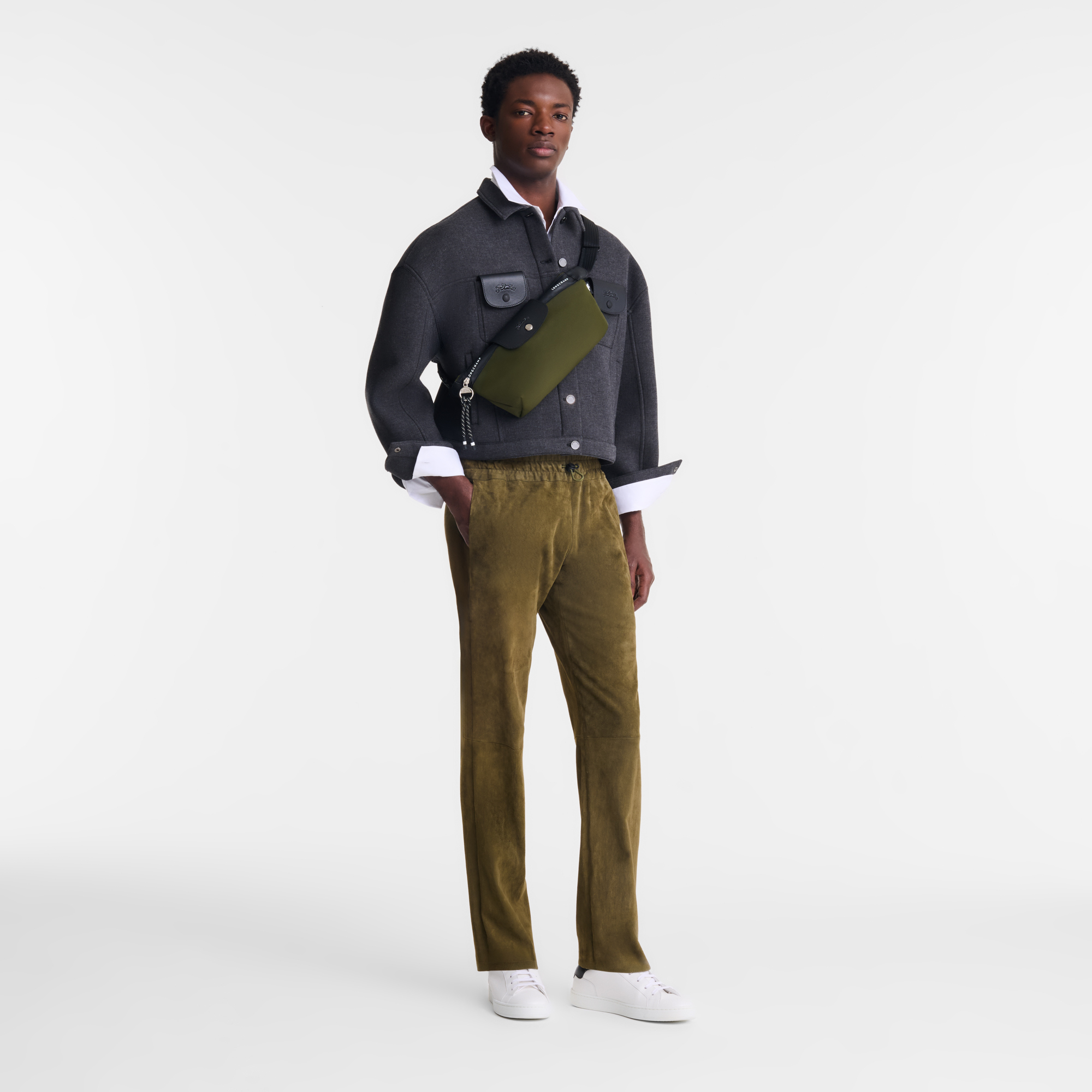 Longchamp Le Pliage Energy M Belt bag Khaki