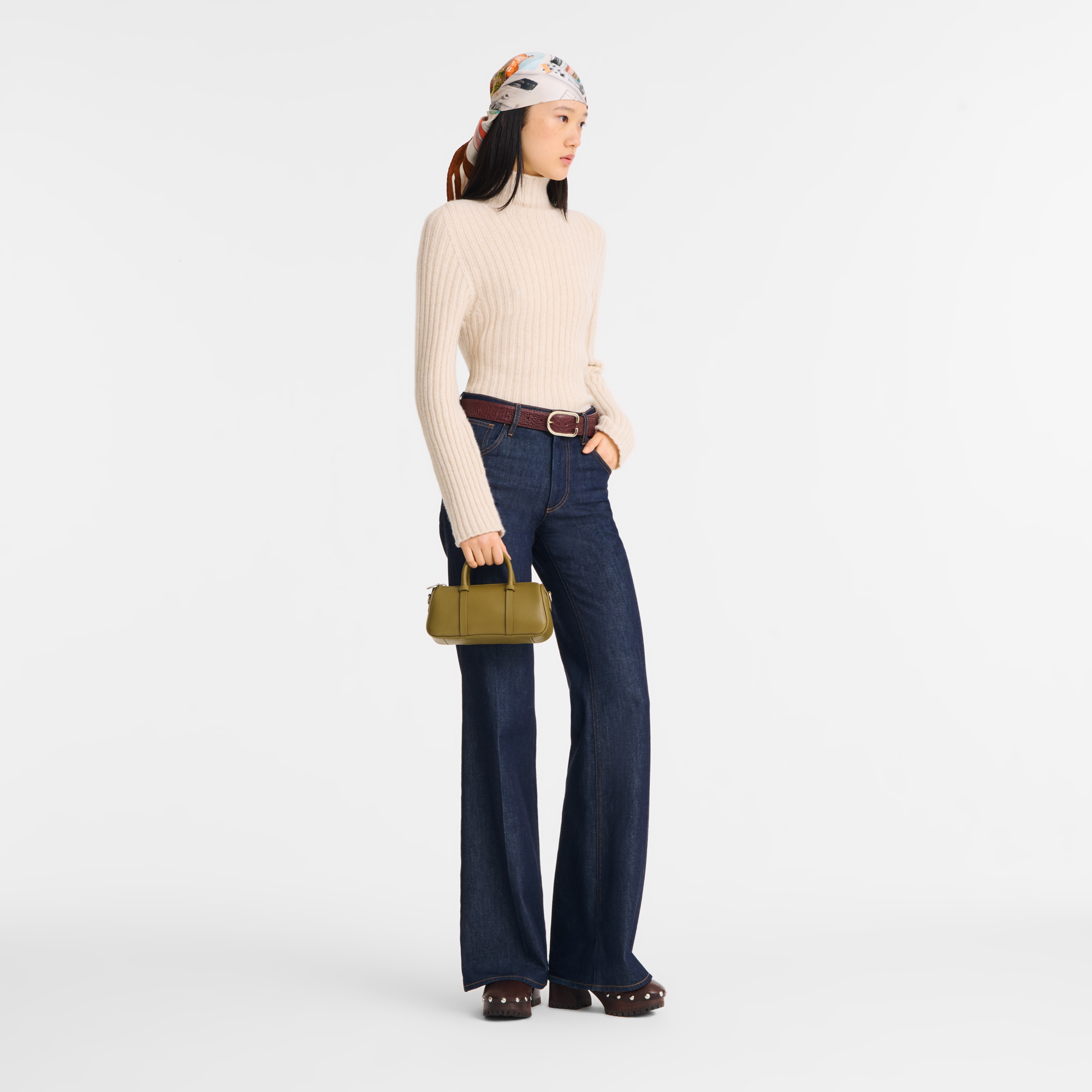 Longchamp Daylong S Handbag Olive