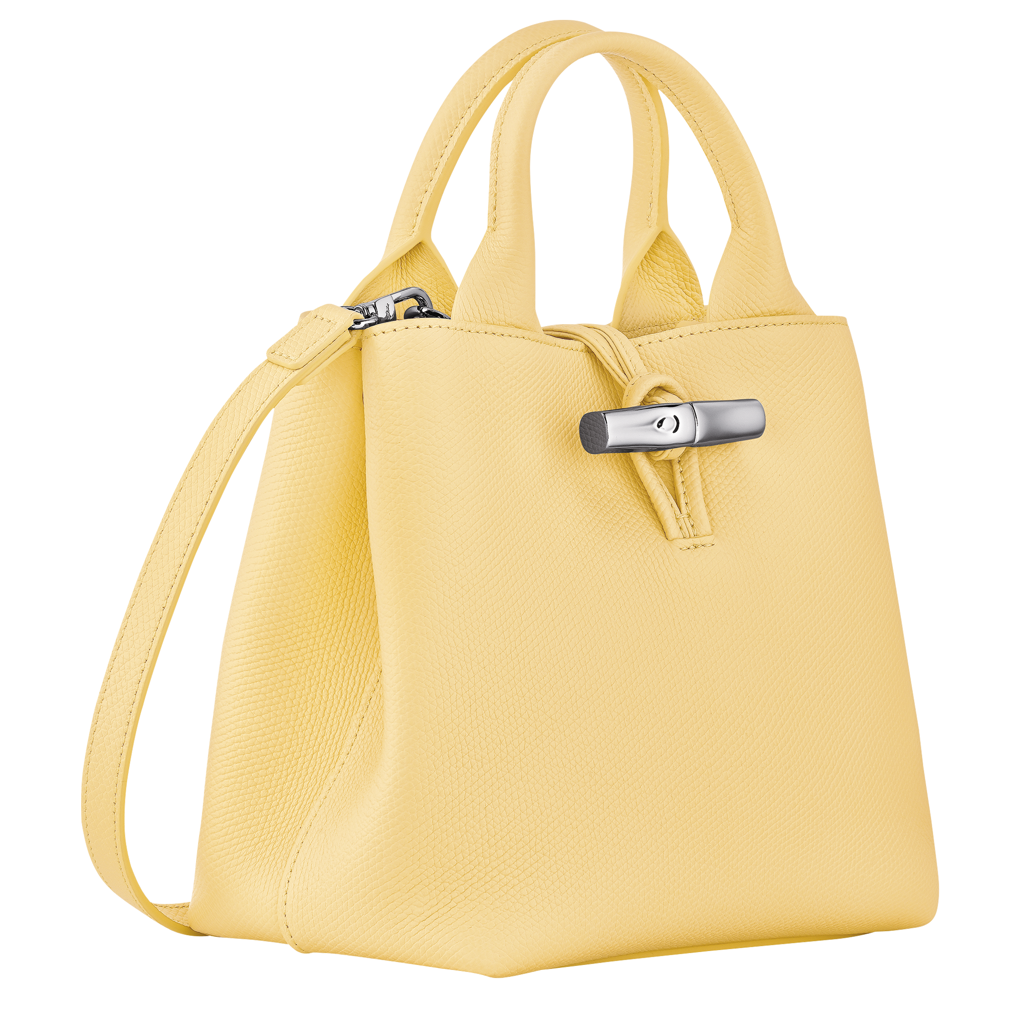Longchamp Le Roseau S Handbag Yellow Chick