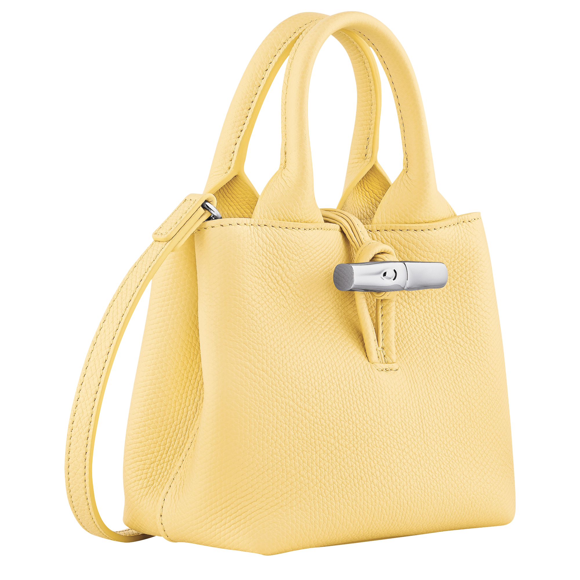 Longchamp Le Roseau XS Handbag Yellow Chick
