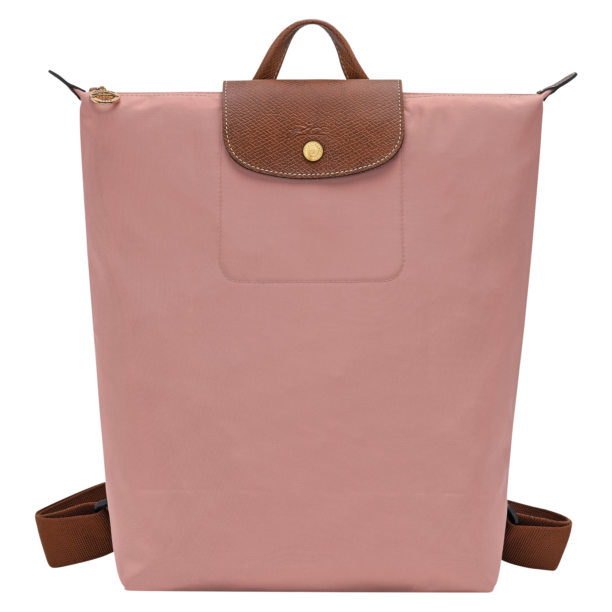 Longchamp Le Pliage Original M Backpack Pink Tea