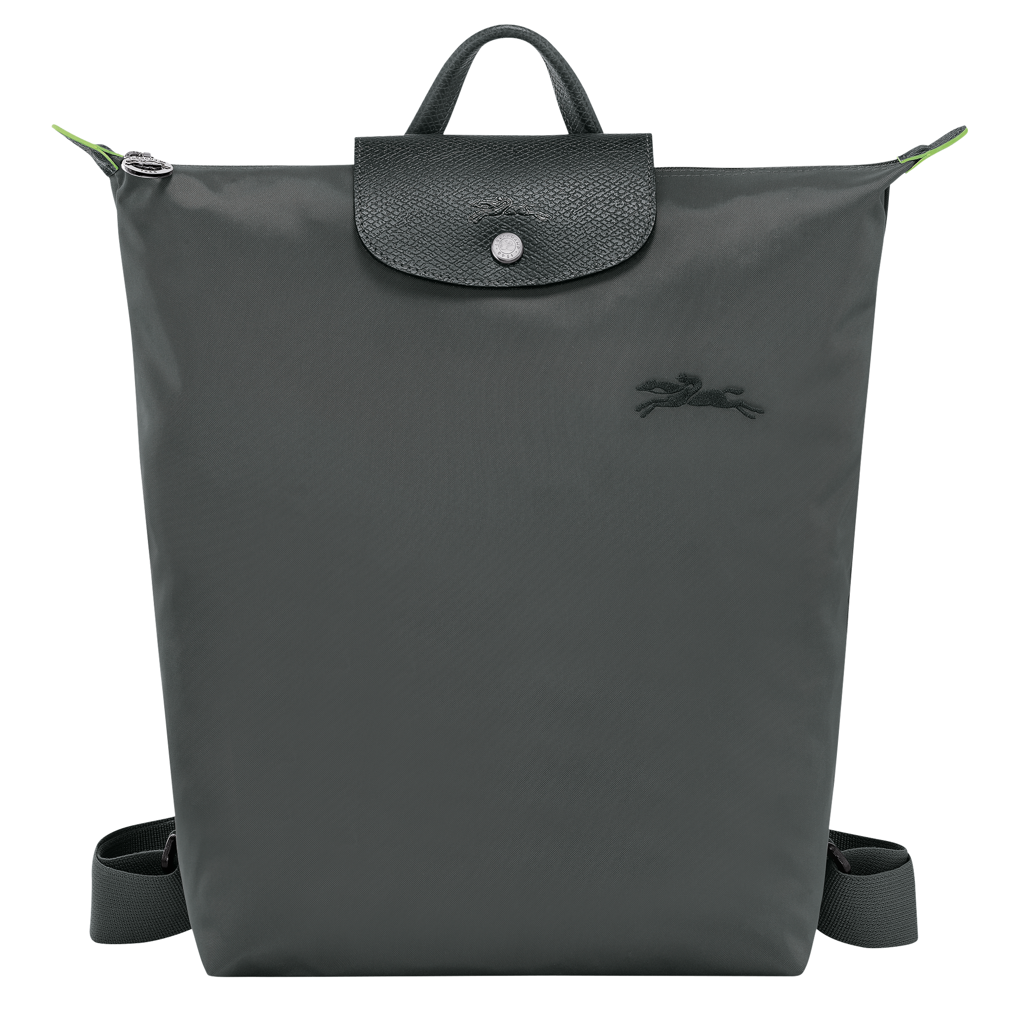Longchamp Le Pliage Green M Backpack Graphite