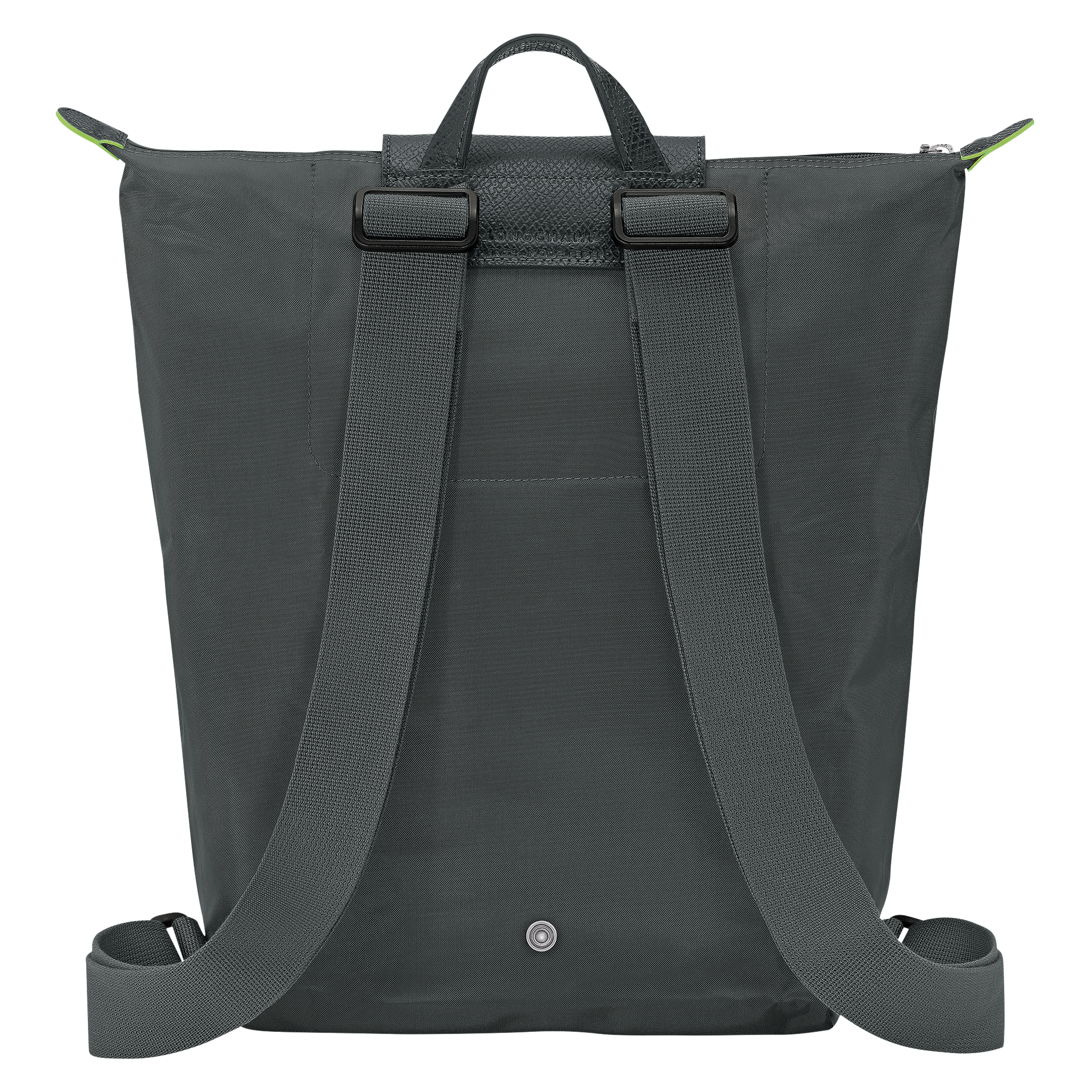 Longchamp Le Pliage Green M Backpack Graphite