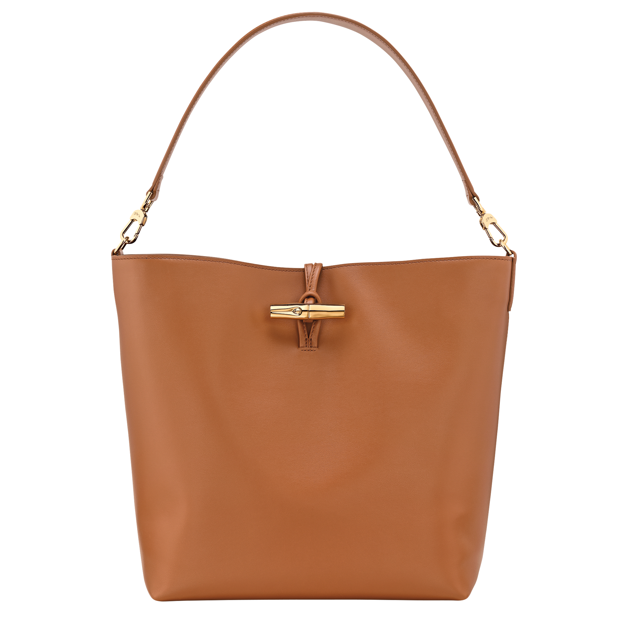 Longchamp Le Roseau M Hobo bag Cashew