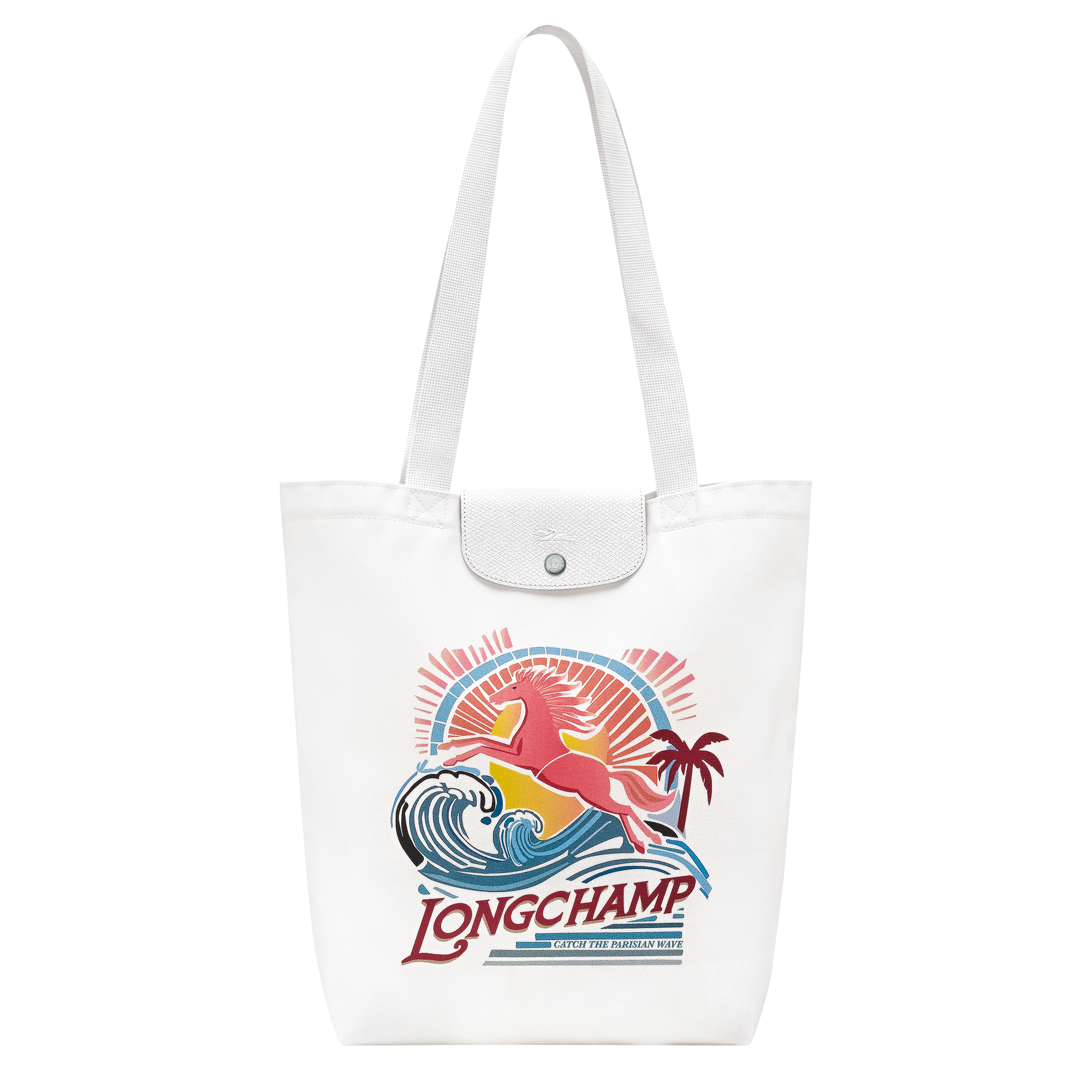 Longchamp Le Pliage Collection Tote bag Rainbow