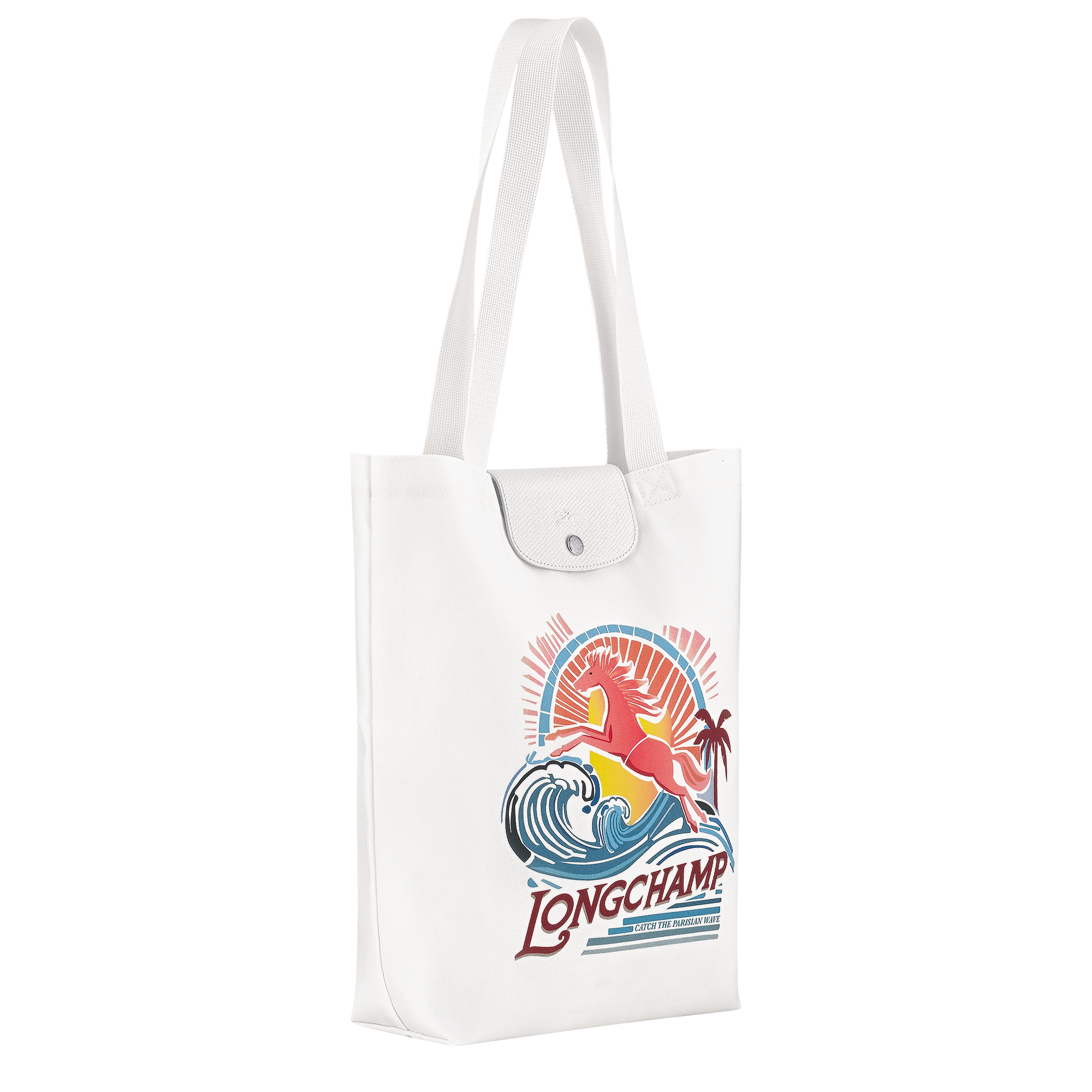 Longchamp Le Pliage Collection Tote bag Rainbow