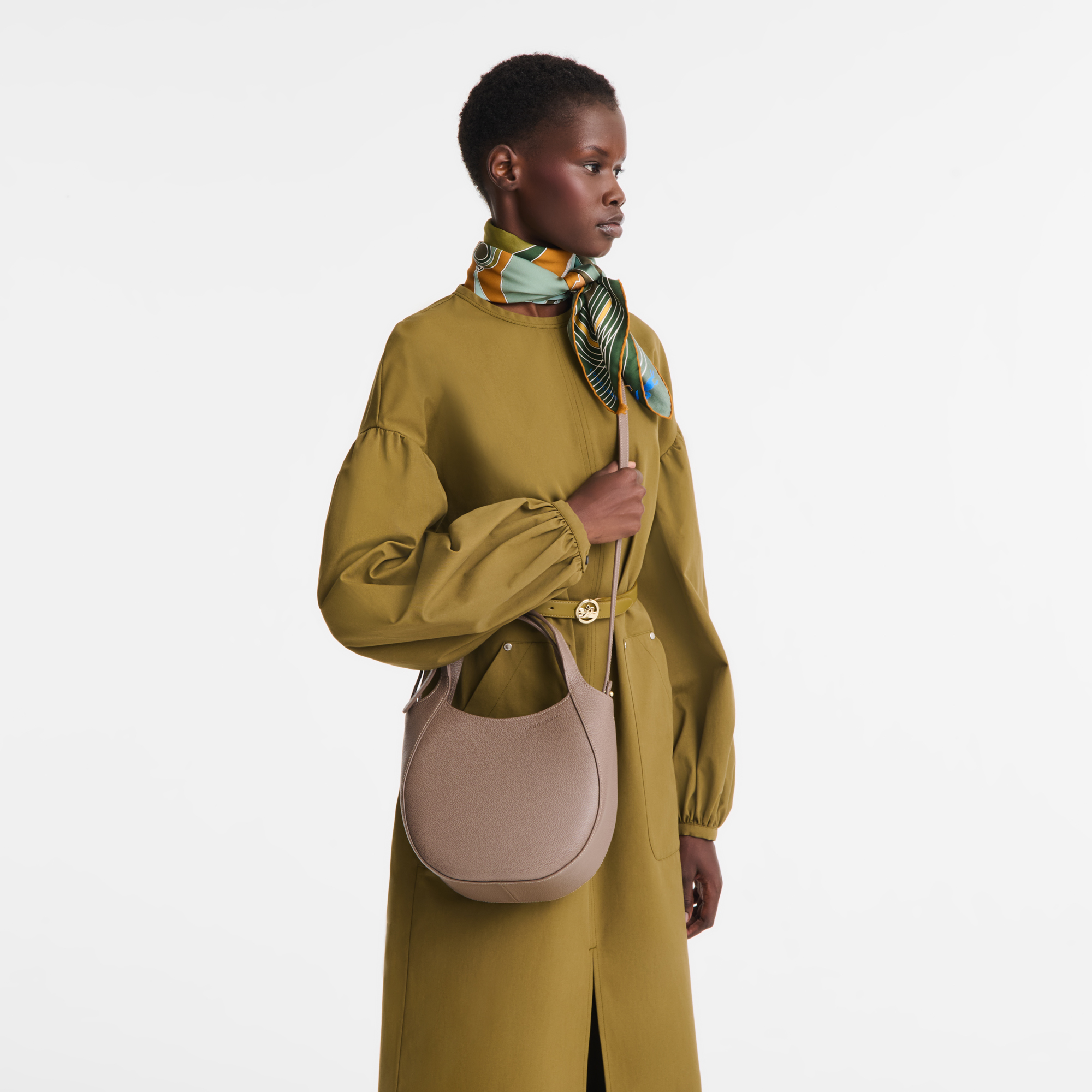 Longchamp Le Foulonné S Handbag Taupe