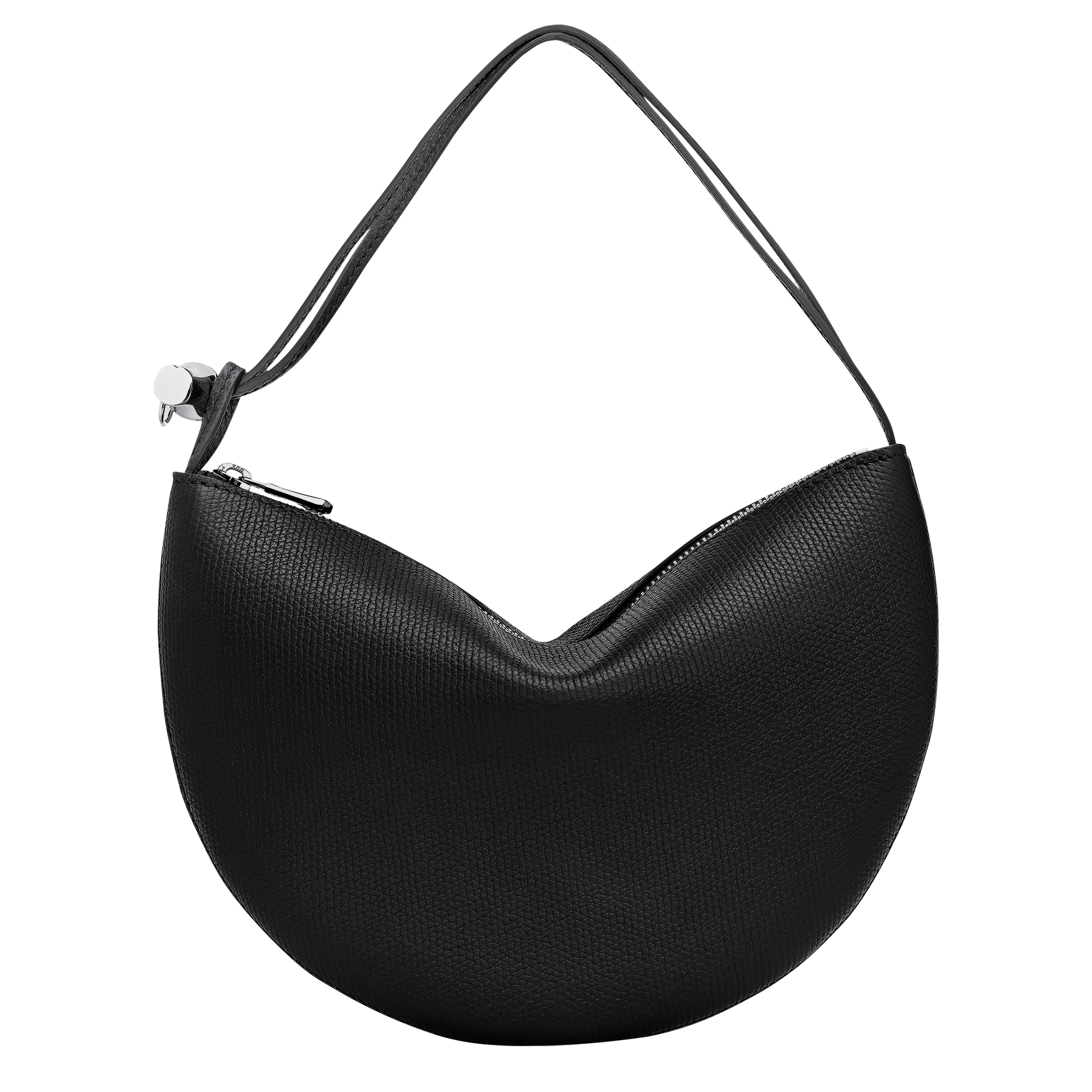 Longchamp Le Roseau Clutch Black