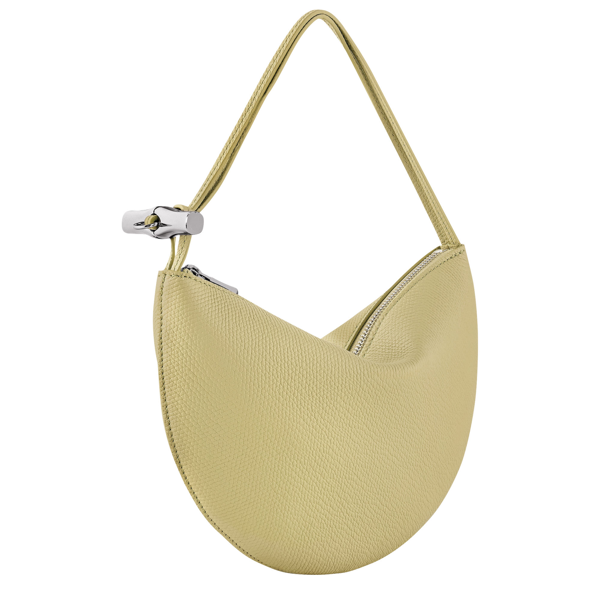 Longchamp Le Roseau Clutch Pistachio