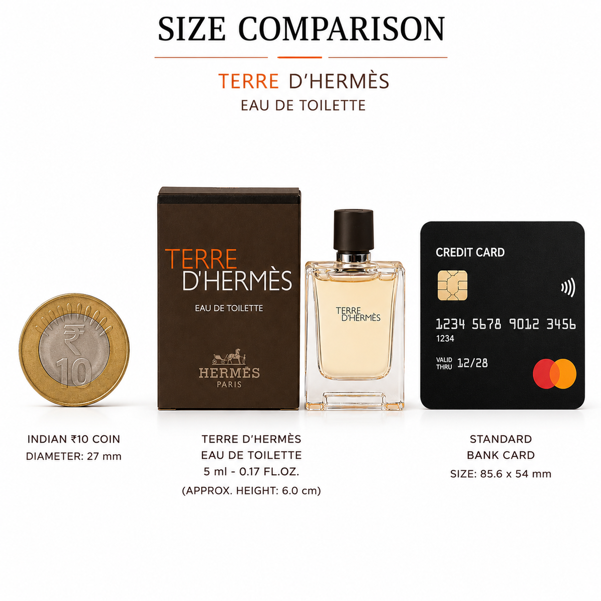 Hermès Terre d’Hermès Eau de Toilette – 5ml Mini