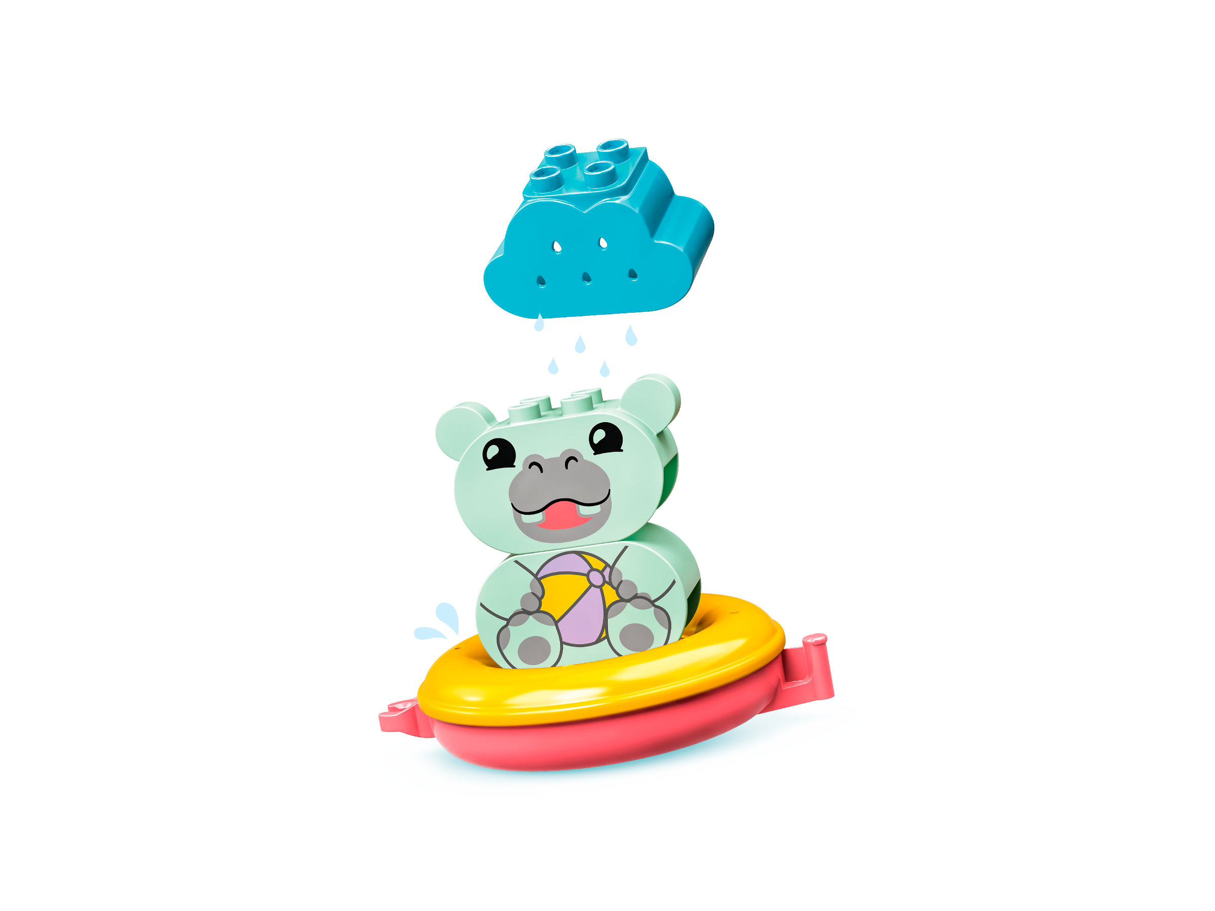 Lego Bath Time Fun Floating Animal Train