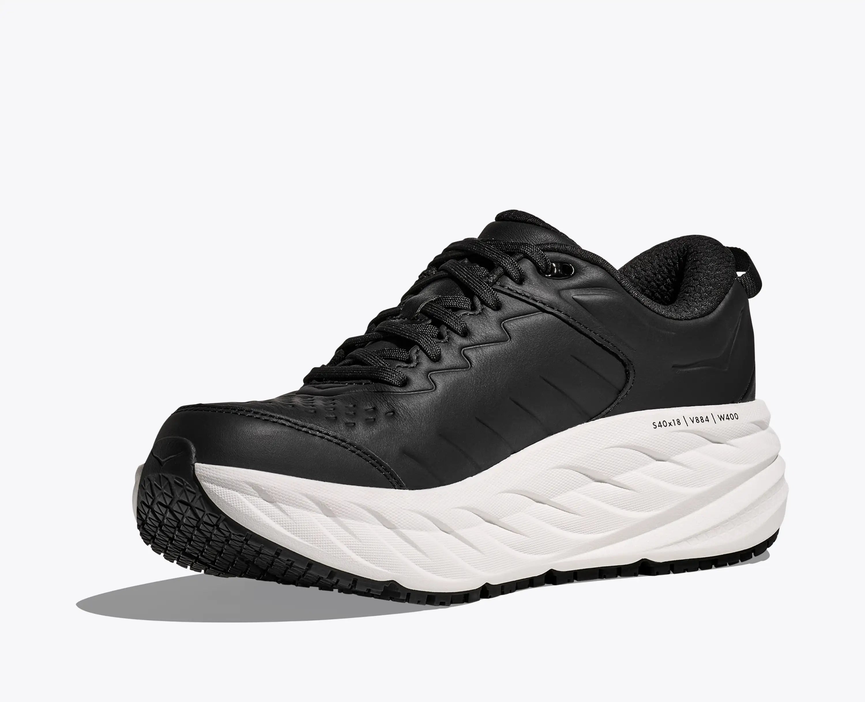 Hoka 'S Bondi Sr Carbon Black White