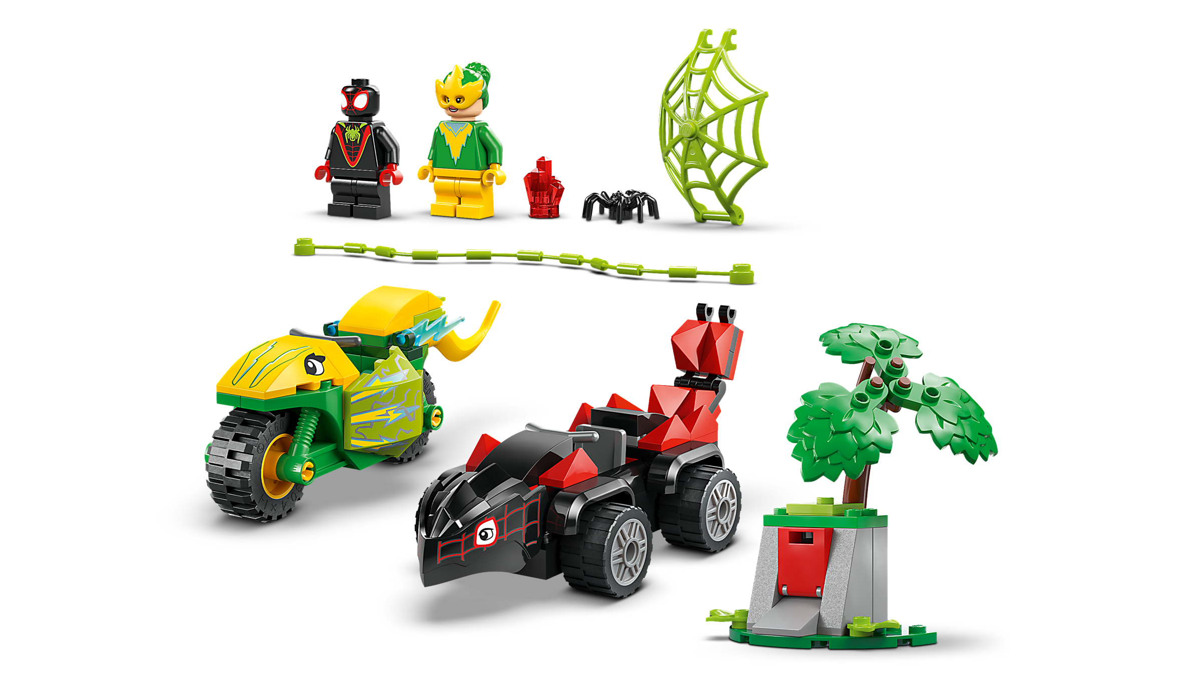 Lego Spin and Electro Dinosaur Vehicle Chase
