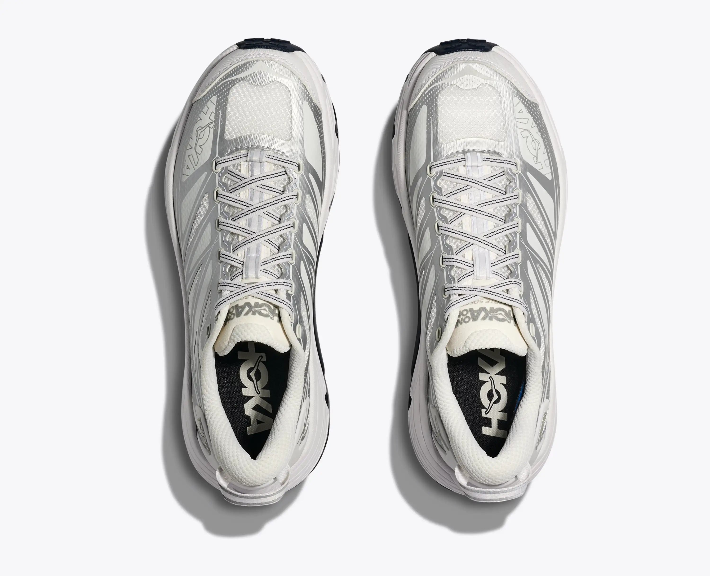 Hoka Mafate Speed 2 White Silver
