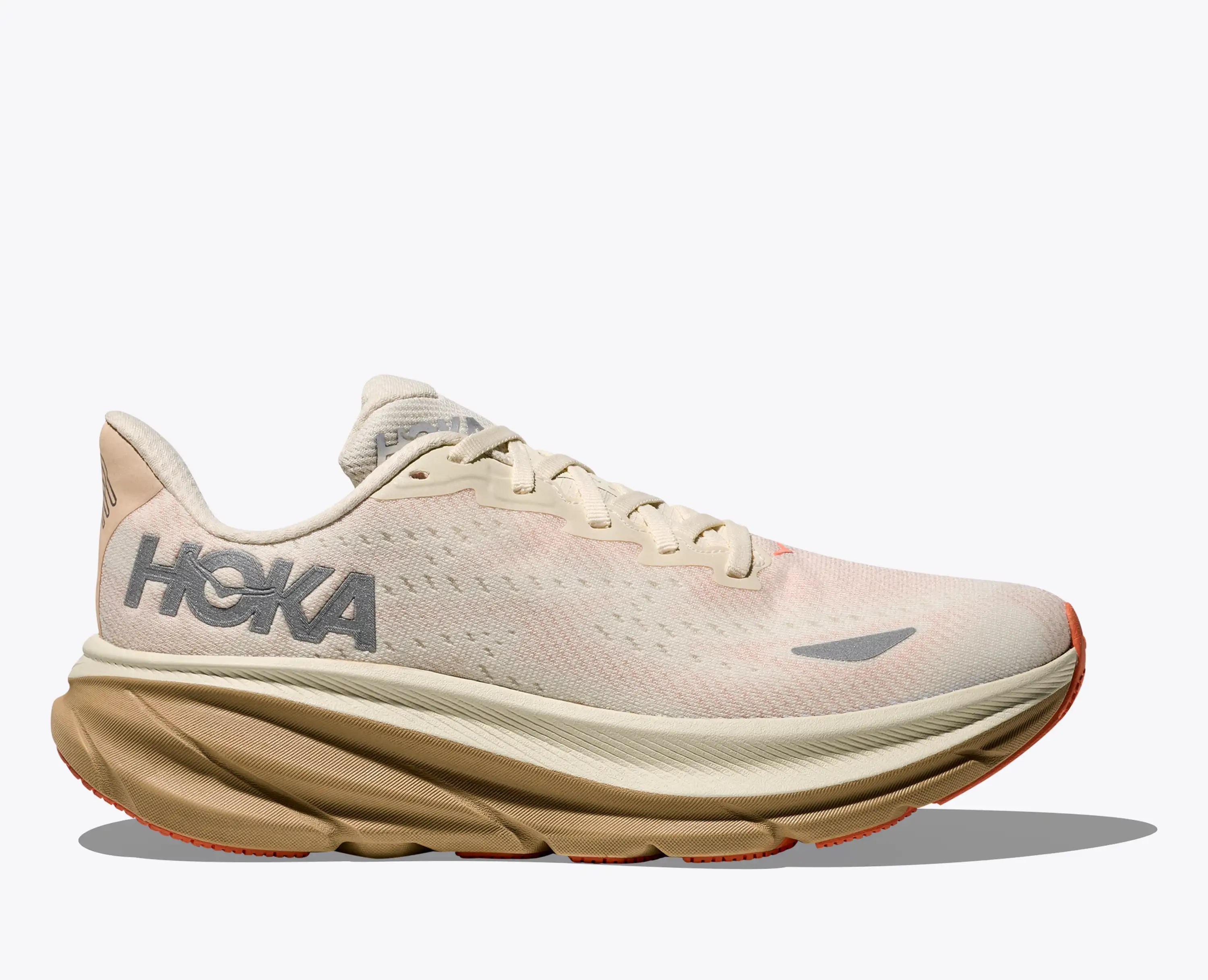 Hoka Women'S Clifton 9 Gtx Eggshell Khaki
