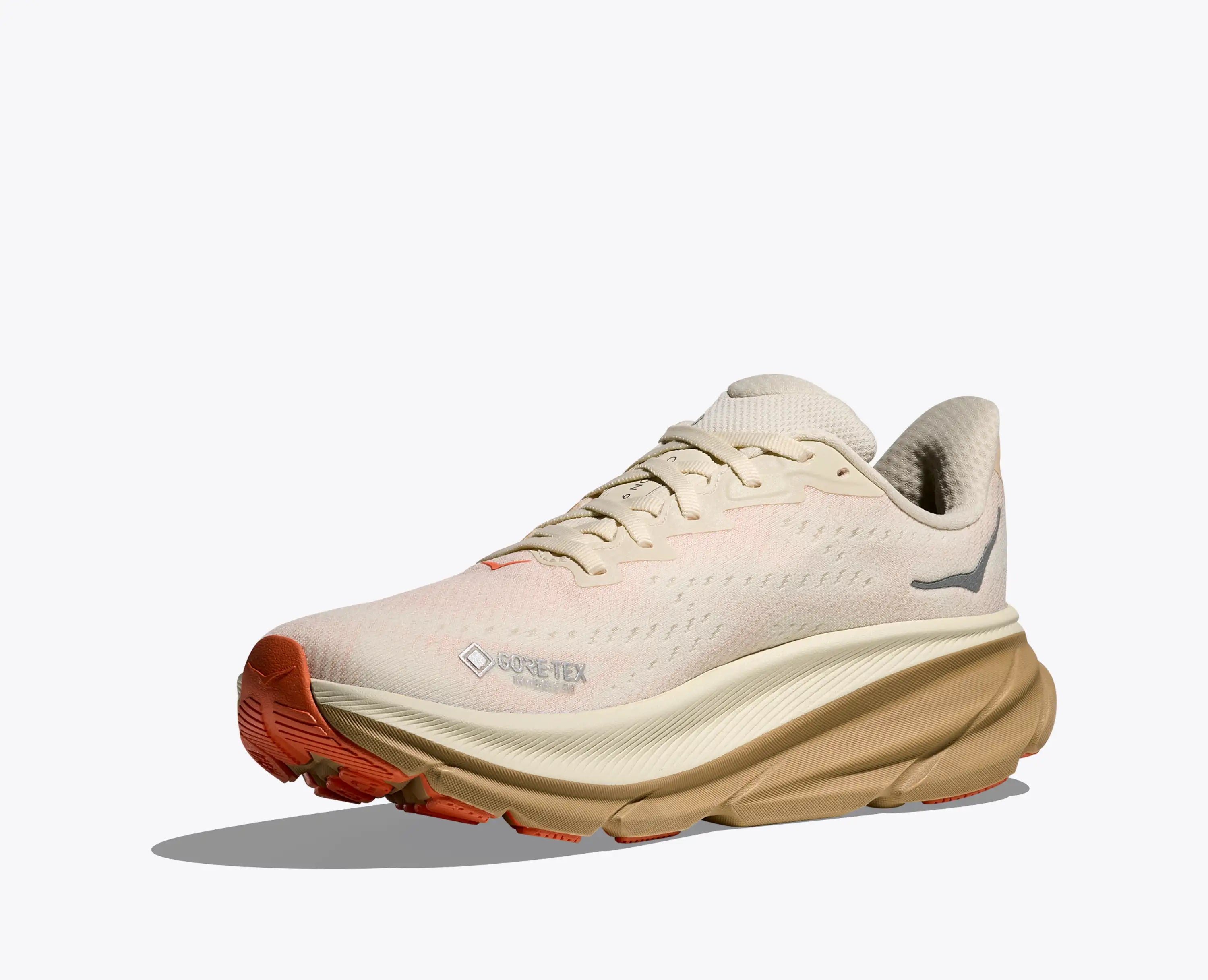Hoka Women'S Clifton 9 Gtx Eggshell Khaki