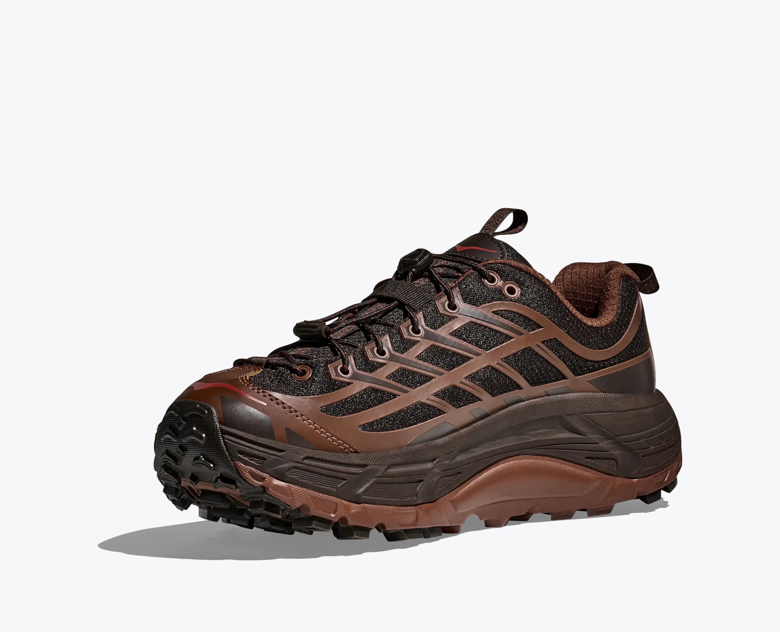 Hoka Mafate Three2 Cast Iron Mineral Brown