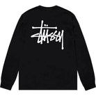 Stussy Basic Long-Sleeve Tee 'Black' - dawntown