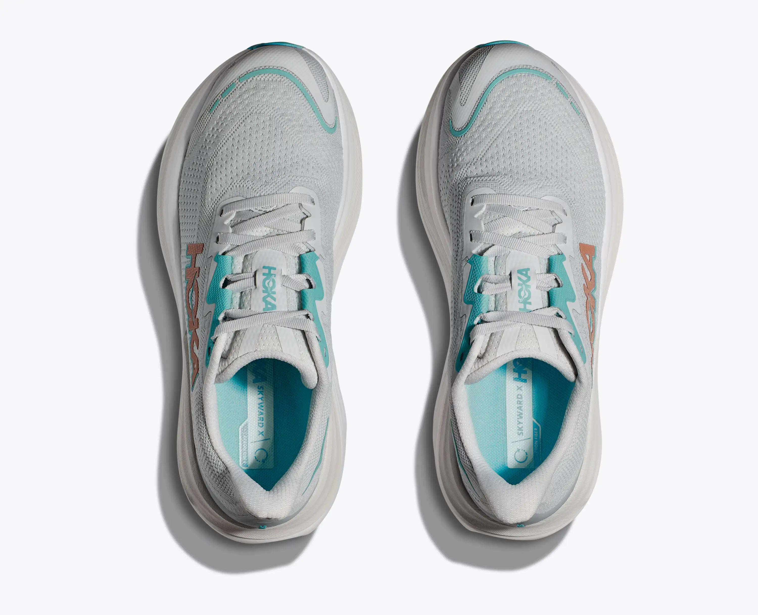 Hoka Women'S Skyward X Cosmic Grey Rose Gold