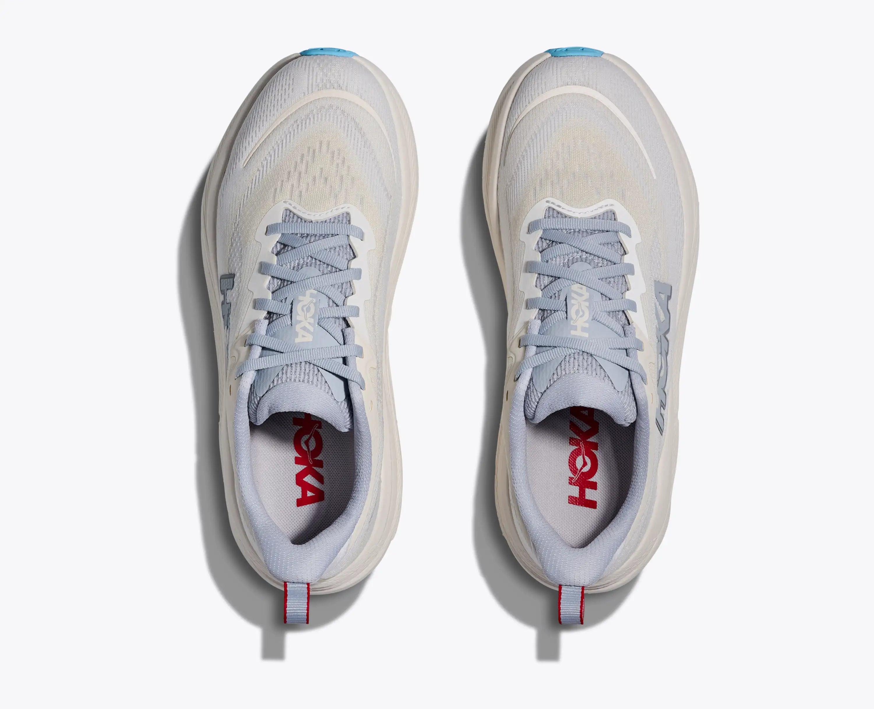 Hoka Women'S Skyflow Alabaster Mineral Blue