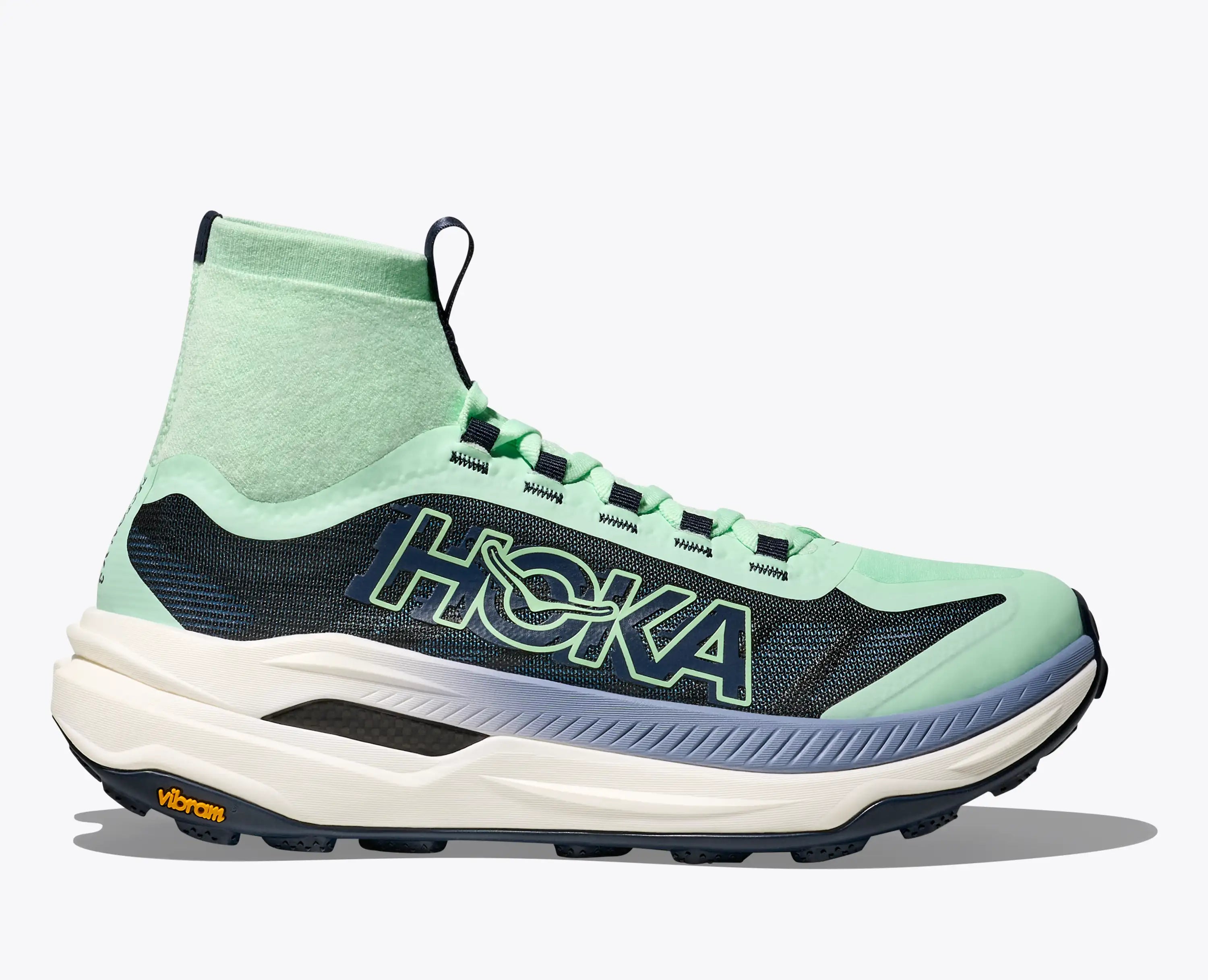 Hoka Women'S Tecton X 3 Mint Fluorite Varsity Navy