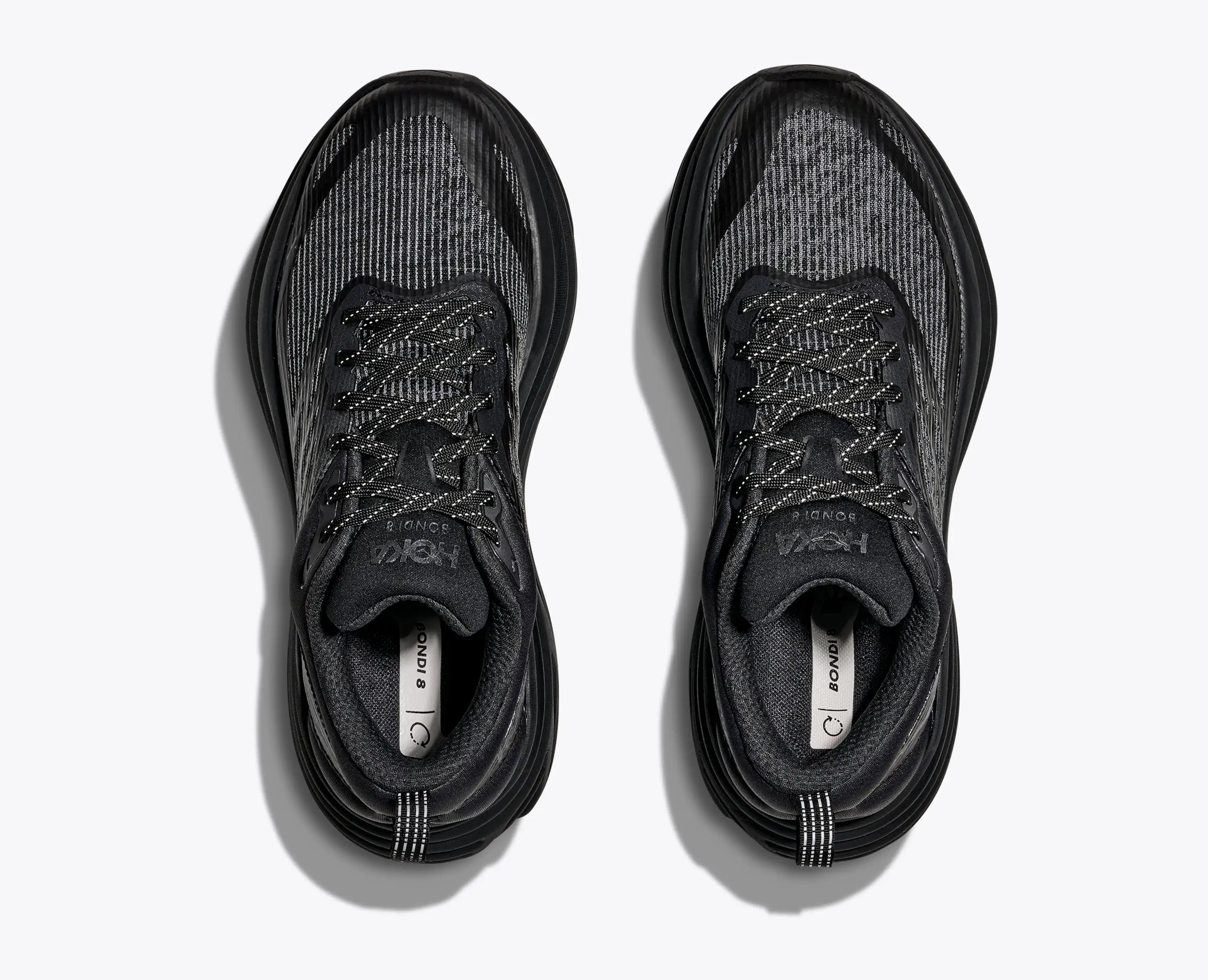 Hoka Stealth Tech Bondi 8 Caged Black Black