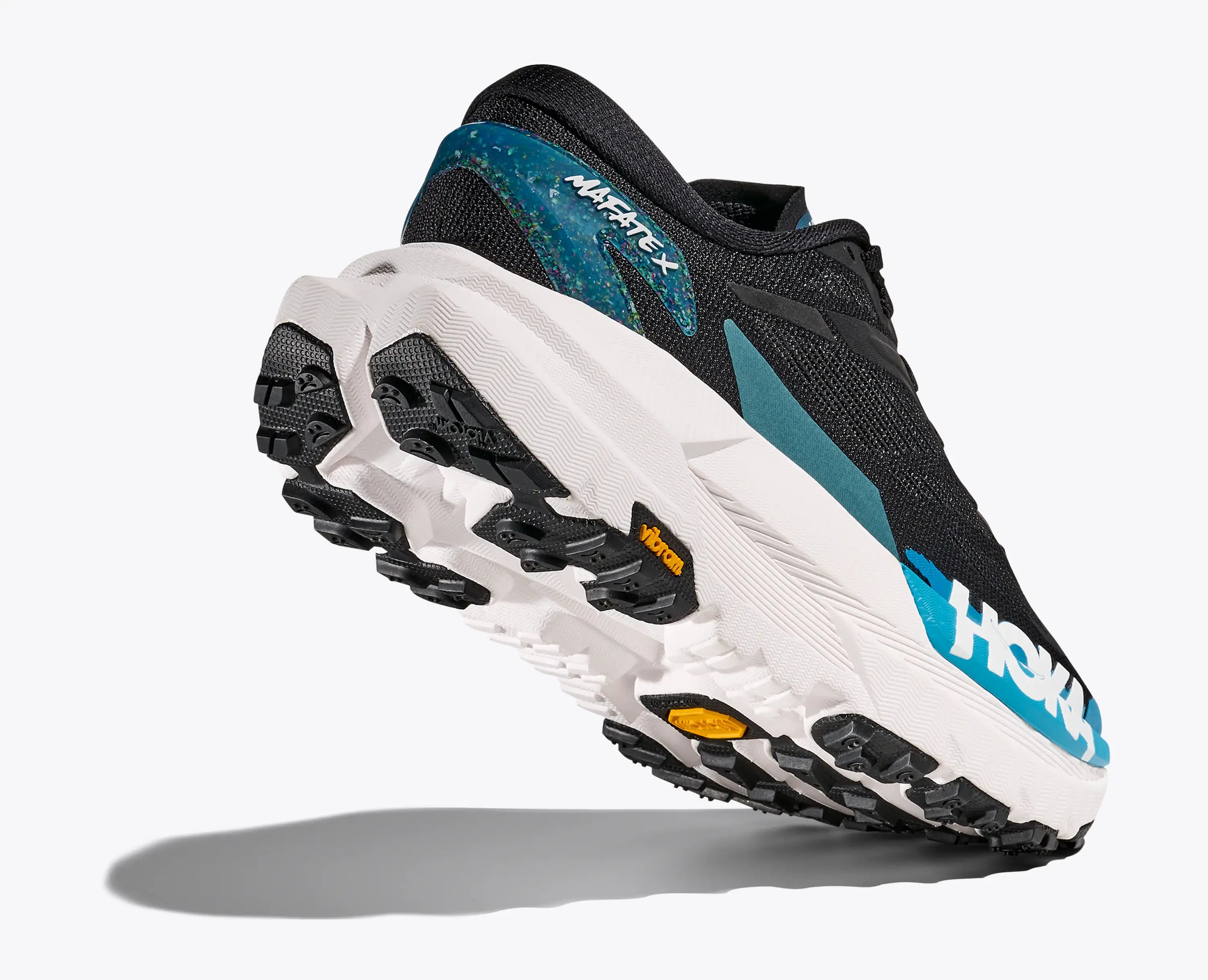 Hoka Women'S Mafate X Black Skyward Blue
