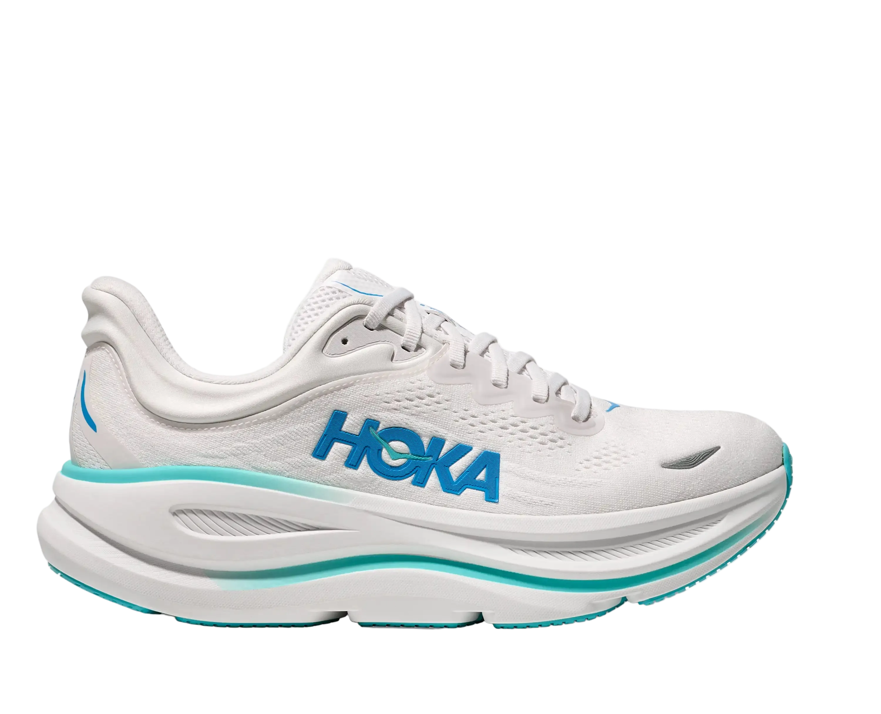Hoka 'S Bondi 9 White Hoka Blue