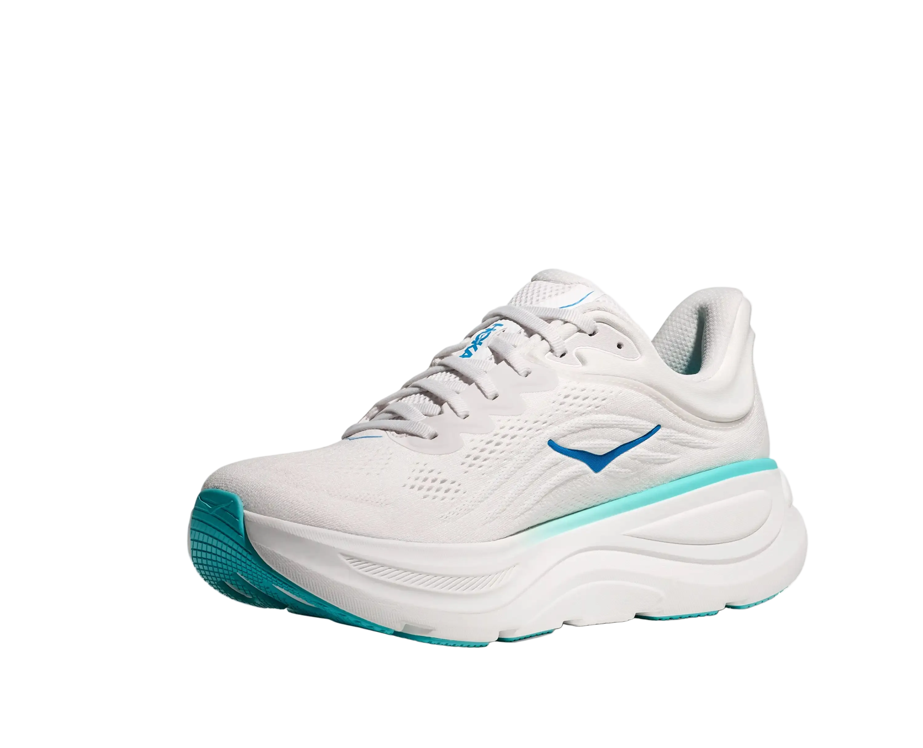 Hoka 'S Bondi 9 White Hoka Blue