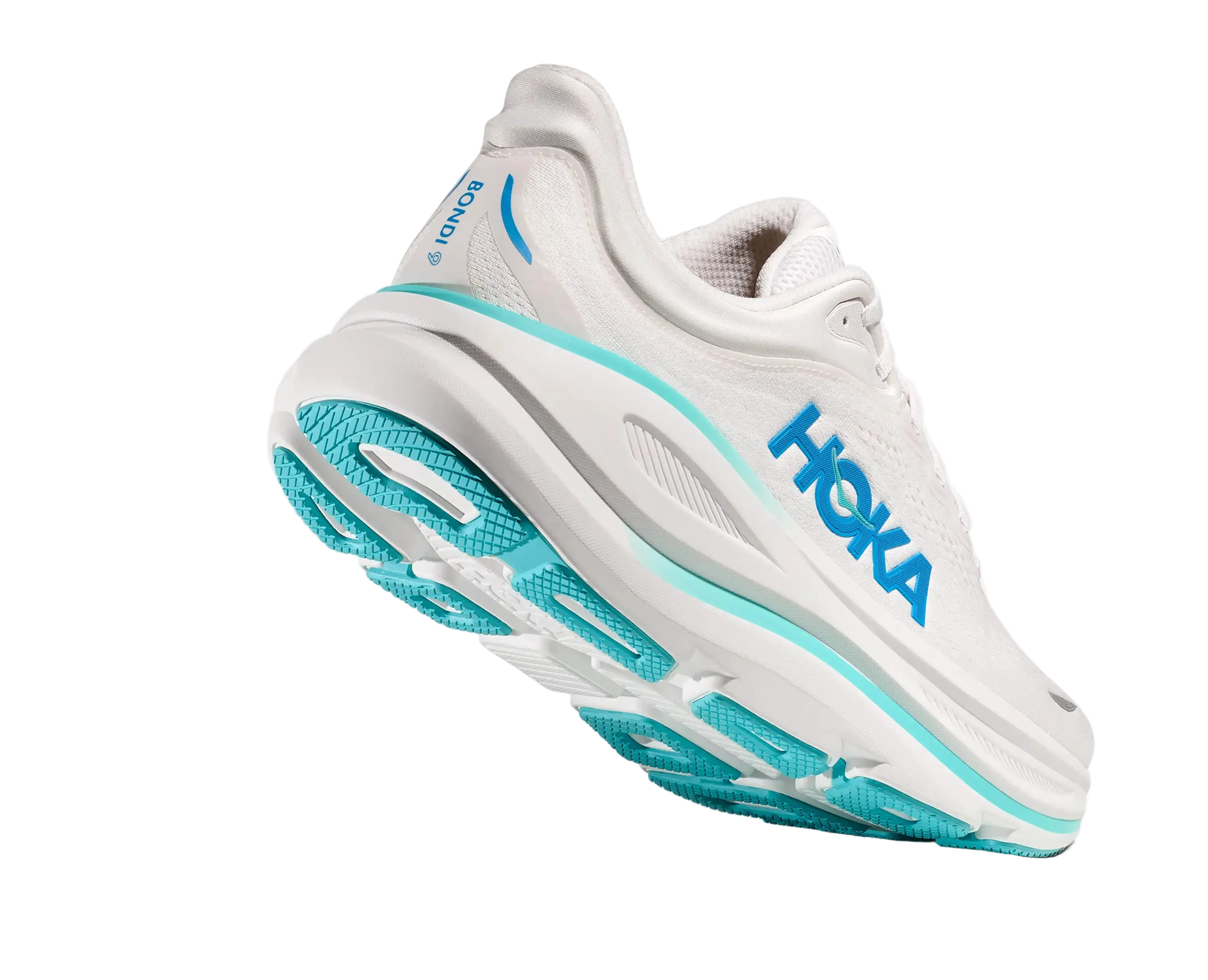 Hoka 'S Bondi 9 White Hoka Blue