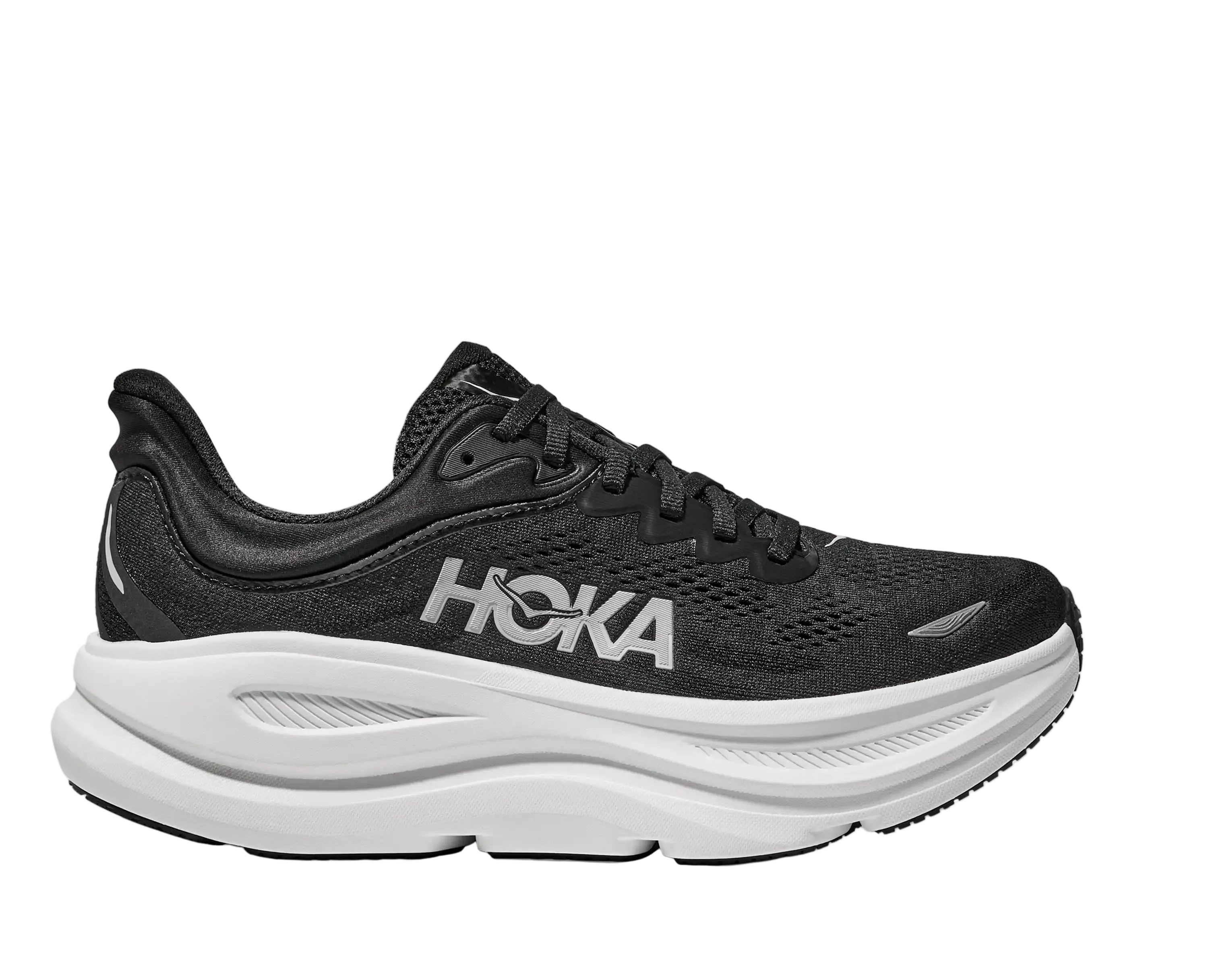 Hoka Women'S Bondi 9 Black White