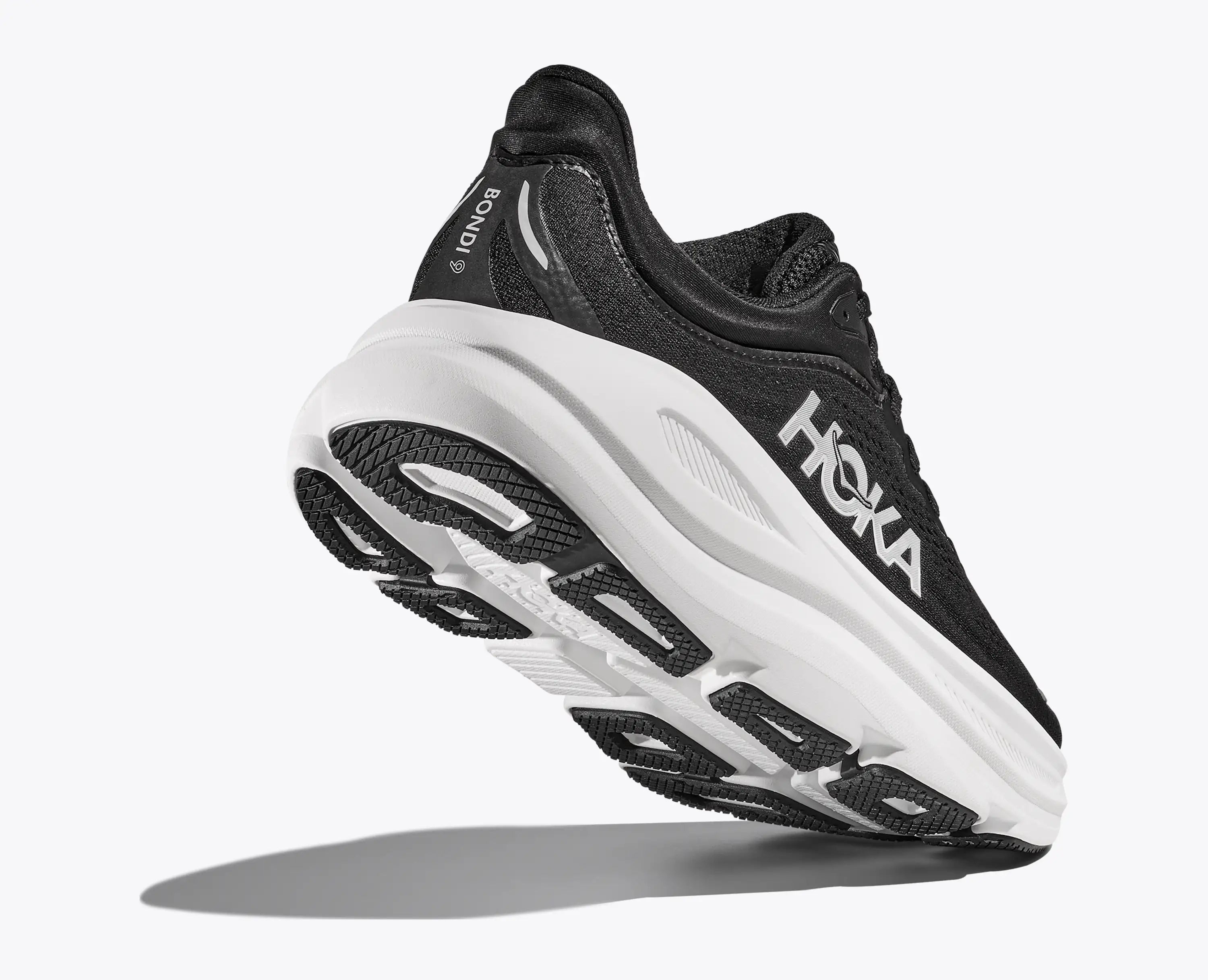 Hoka Women'S Bondi 9 Black White