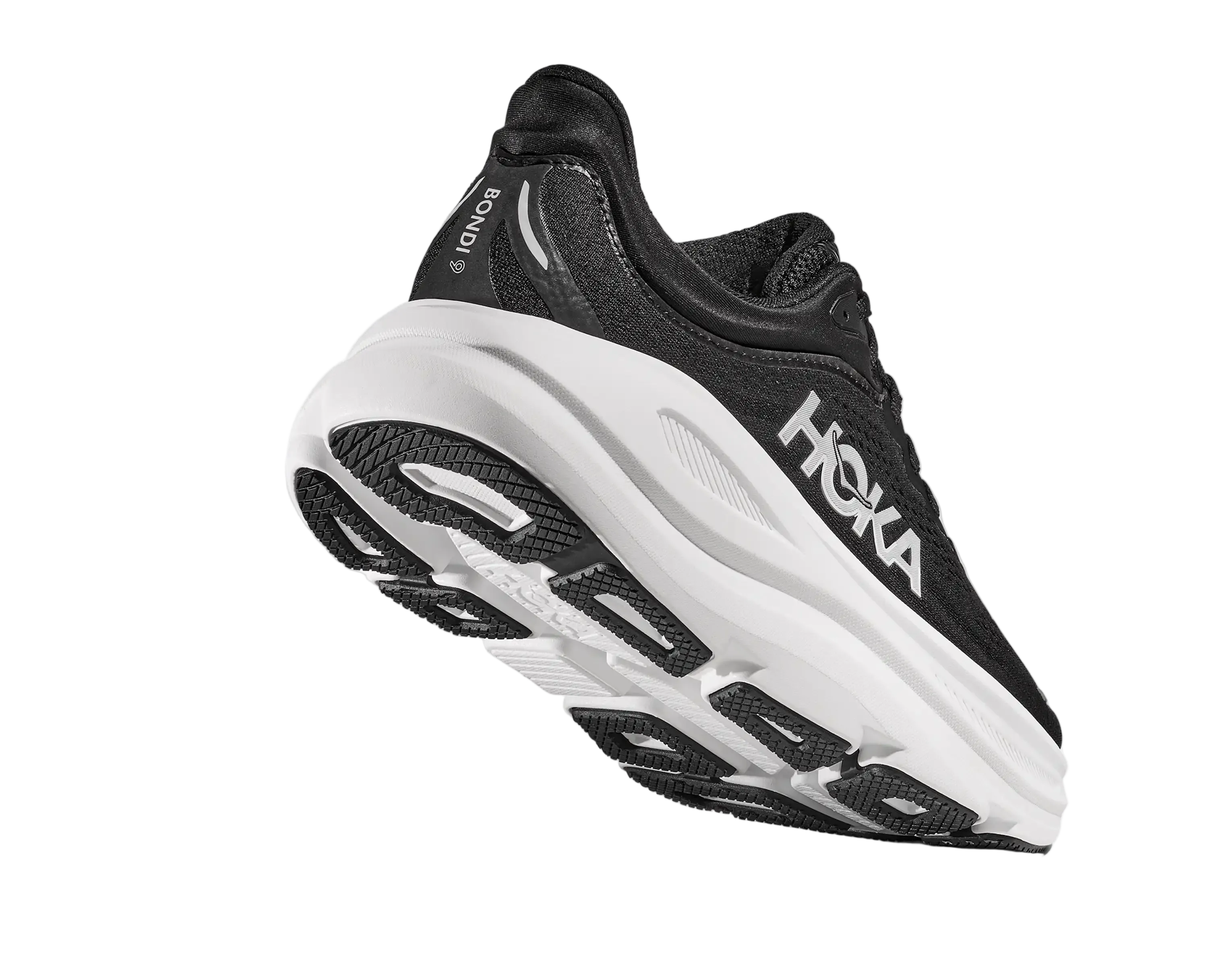 Hoka Women'S Bondi 9 Black White