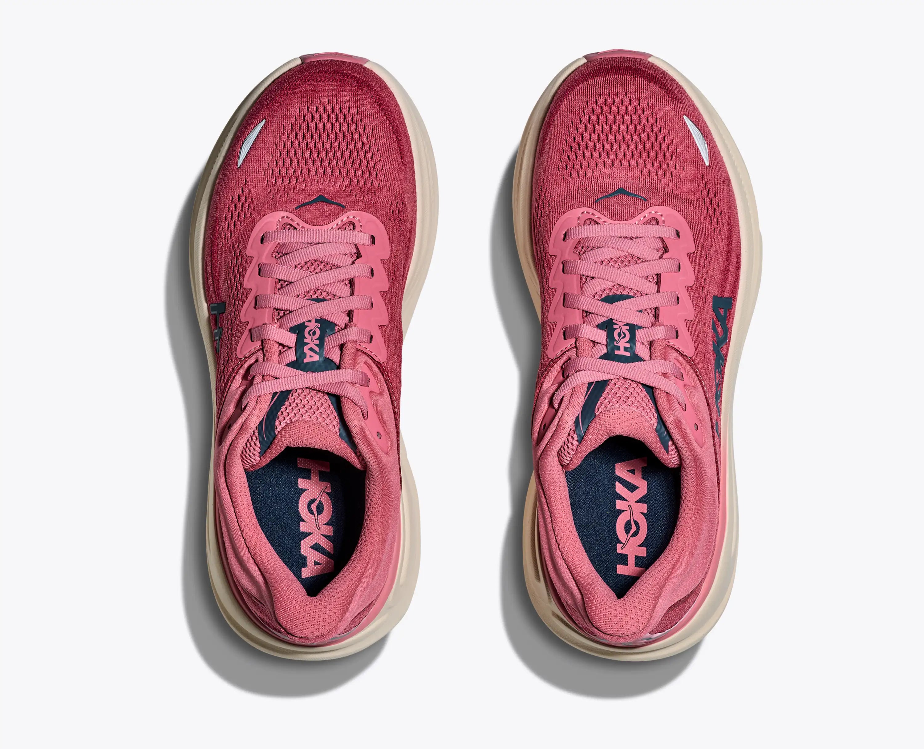 Hoka Women'S Bondi 9 Lingonberry Cranberry
