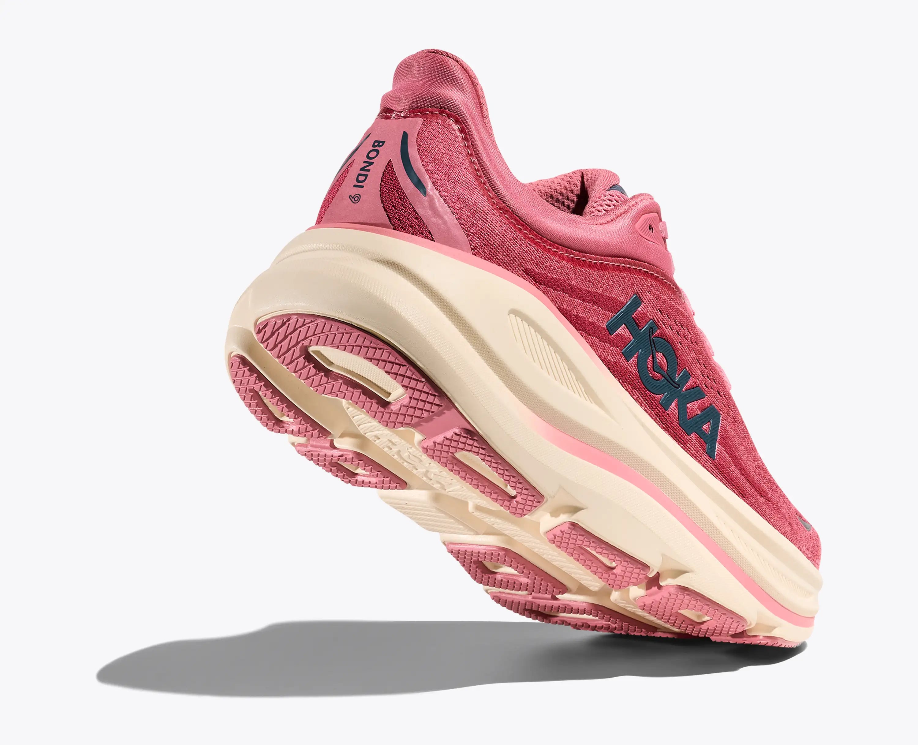 Hoka Women'S Bondi 9 Lingonberry Cranberry
