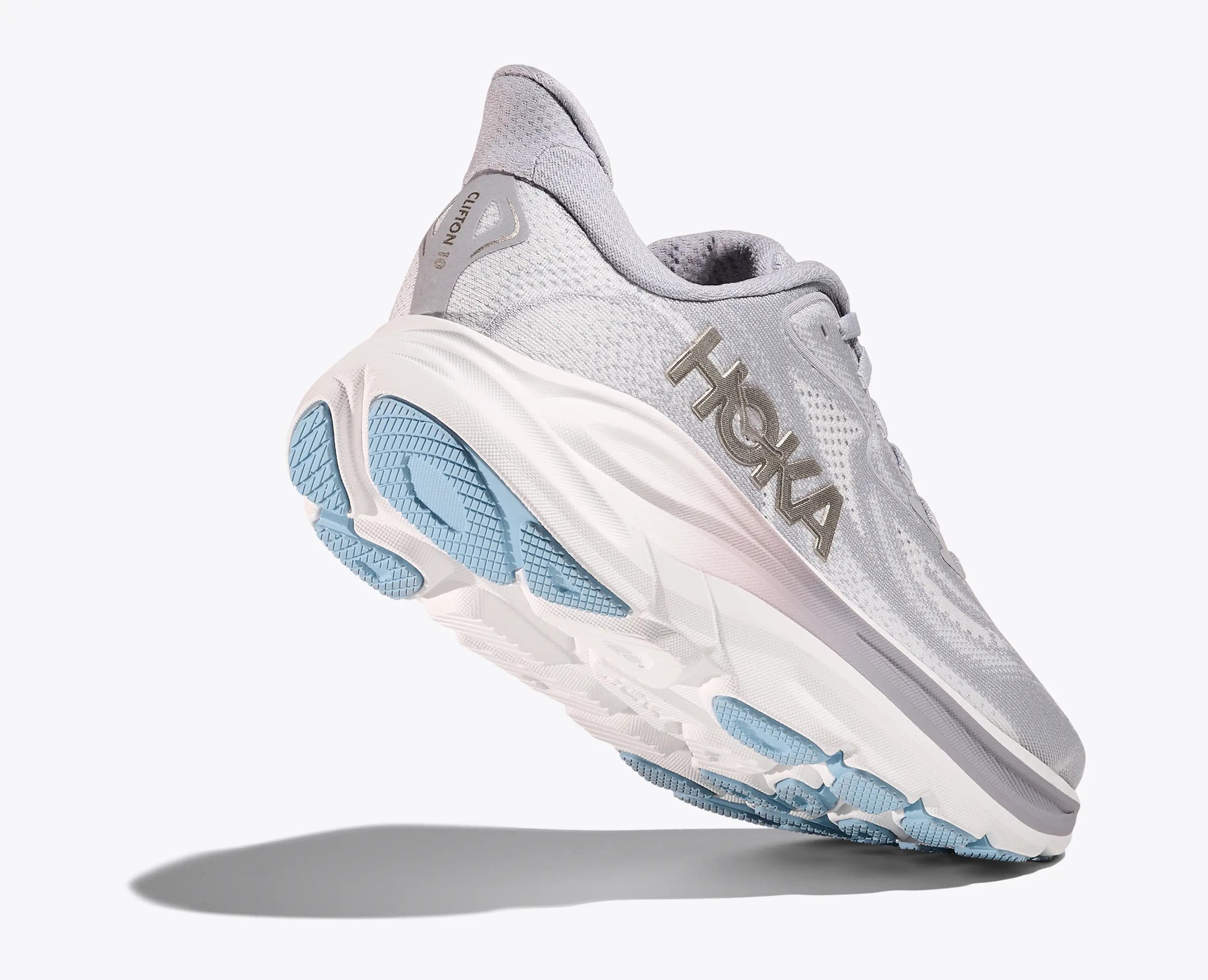 Hoka Women'S Clifton 10 Ash Grey Foggy Grey