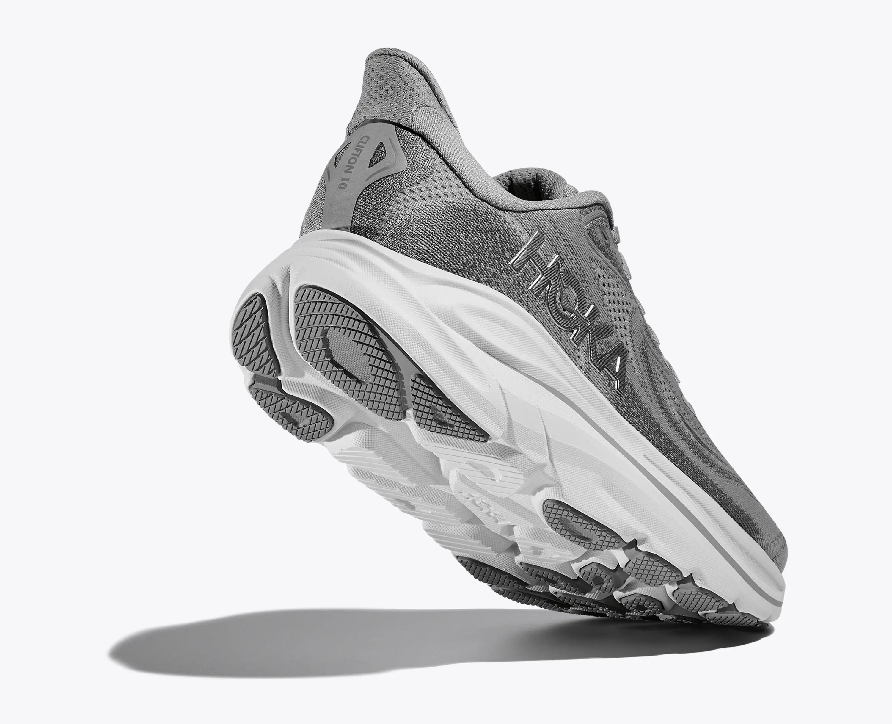 Hoka Women'S Clifton 10 Stellar Grey Galactic Grey