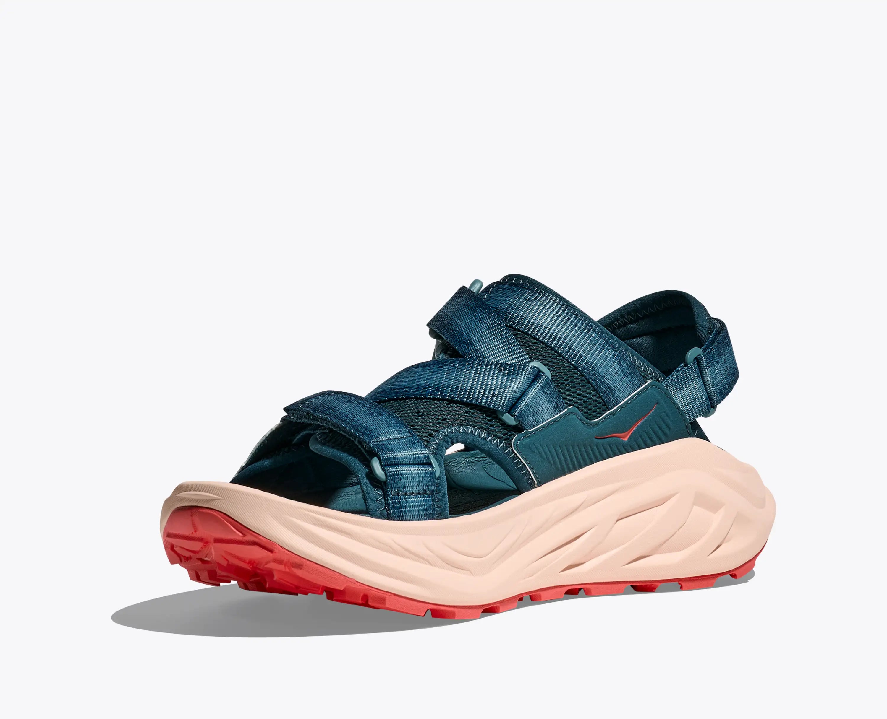 Hoka Women'S Infini Hike Tc Blue Twilight Grapefruit