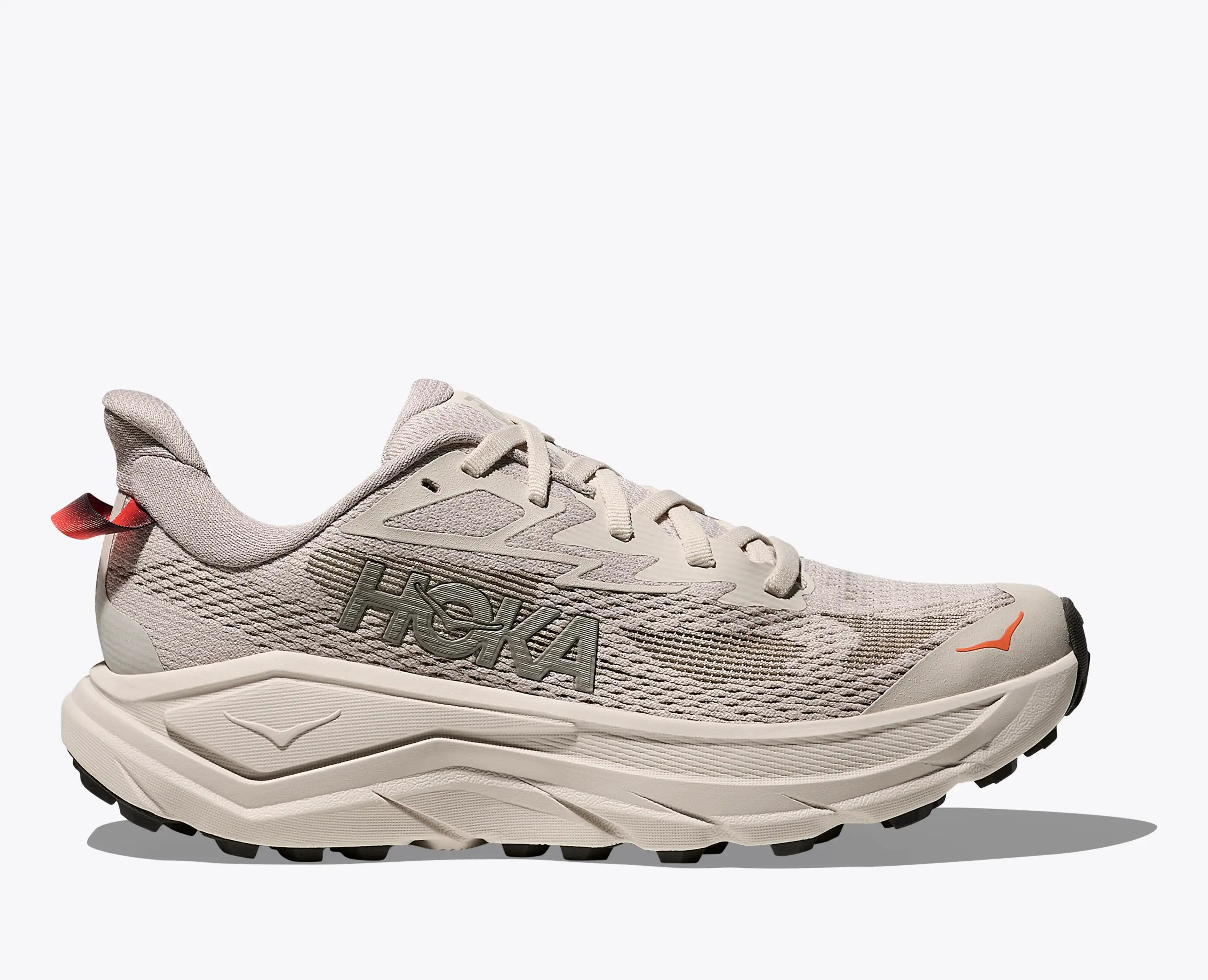Hoka Women'S Challenger 8 Stucco Asphalt Grey