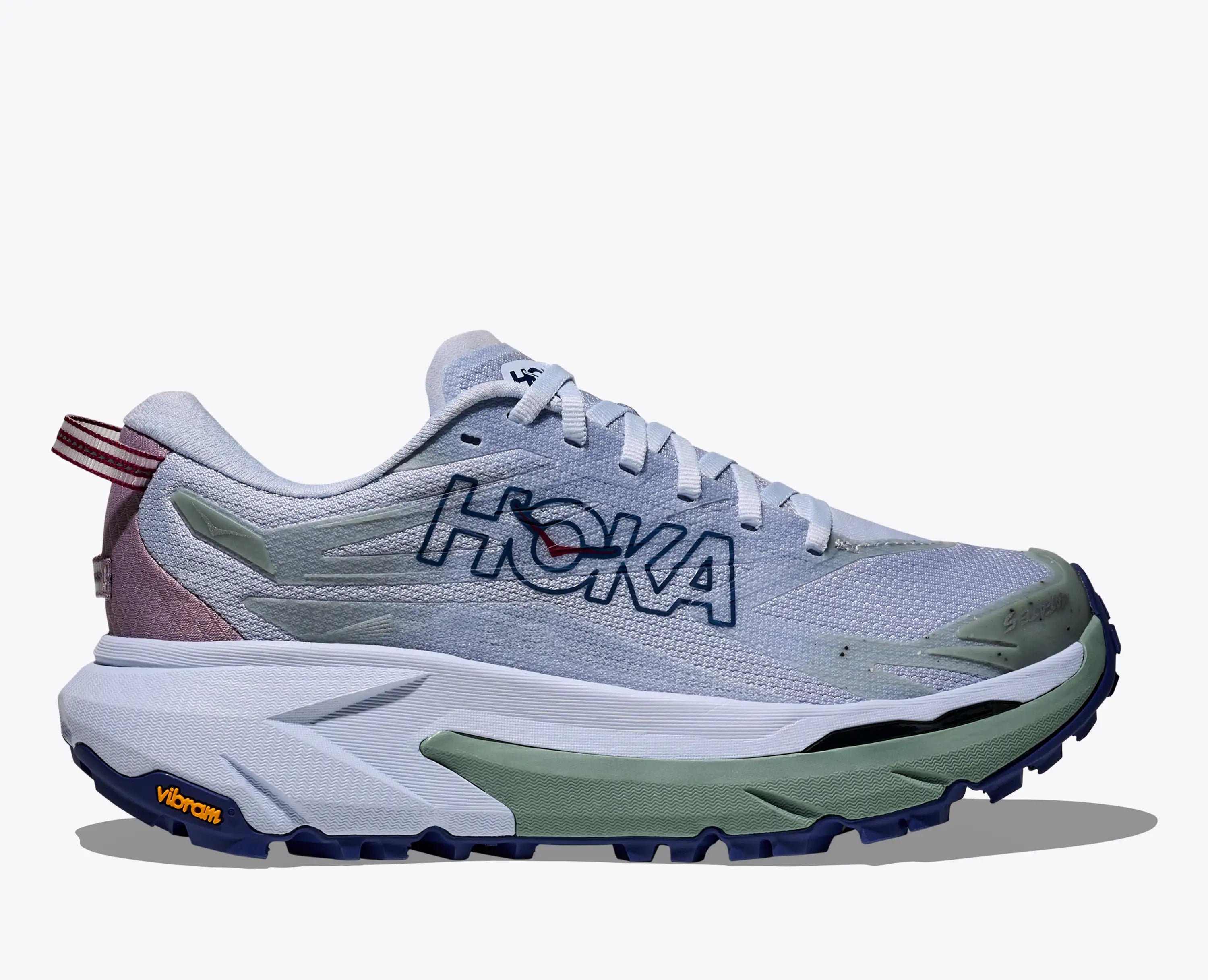 Hoka Women'S Mafate 5 Ambient Blue Rosemary