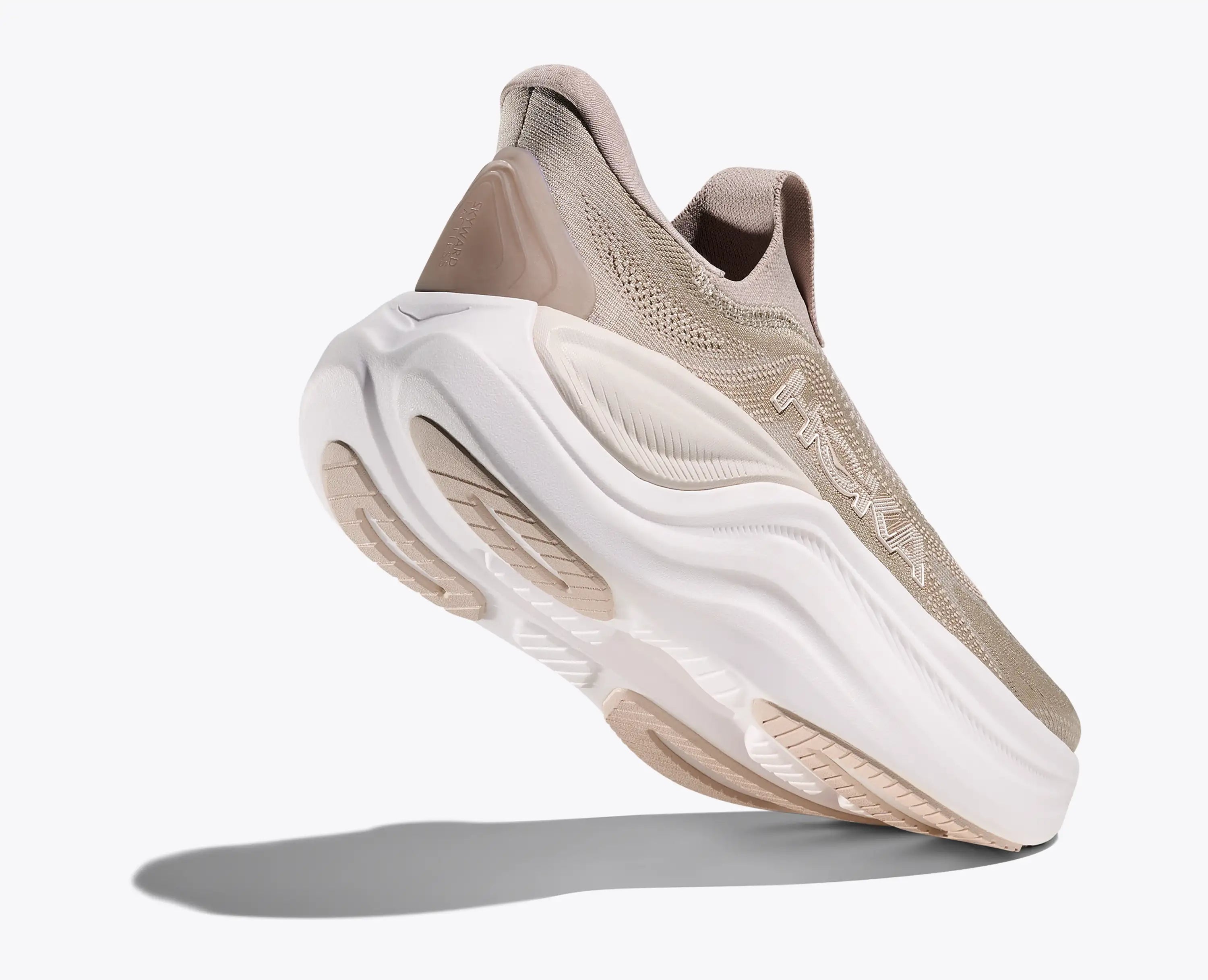 Hoka Women'S Skyward Laceless Putty White