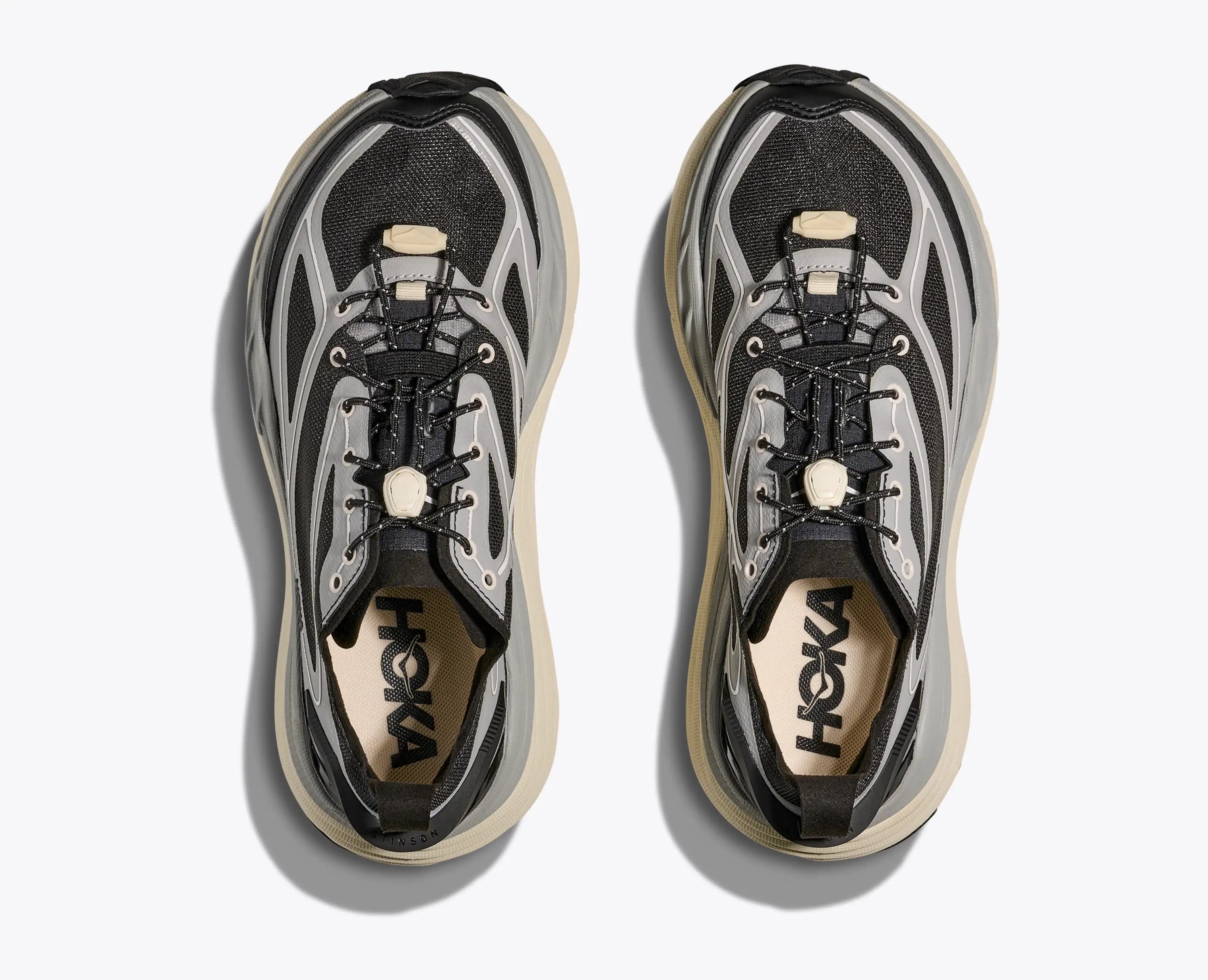 Hoka Stinson One7 Stellar Grey Eggshell