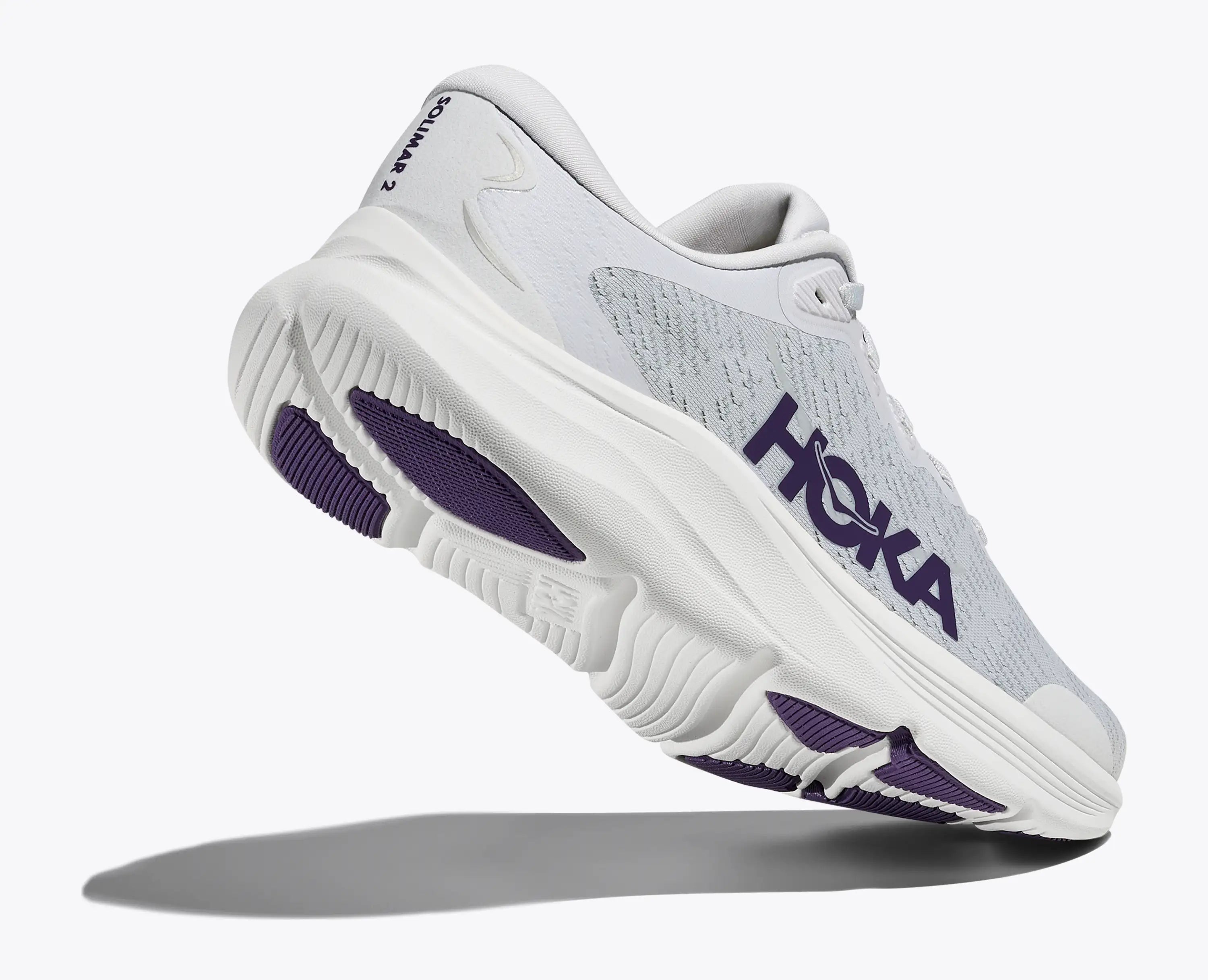 Hoka Women'S Solimar 2 Cosmic Grey Berry Patch
