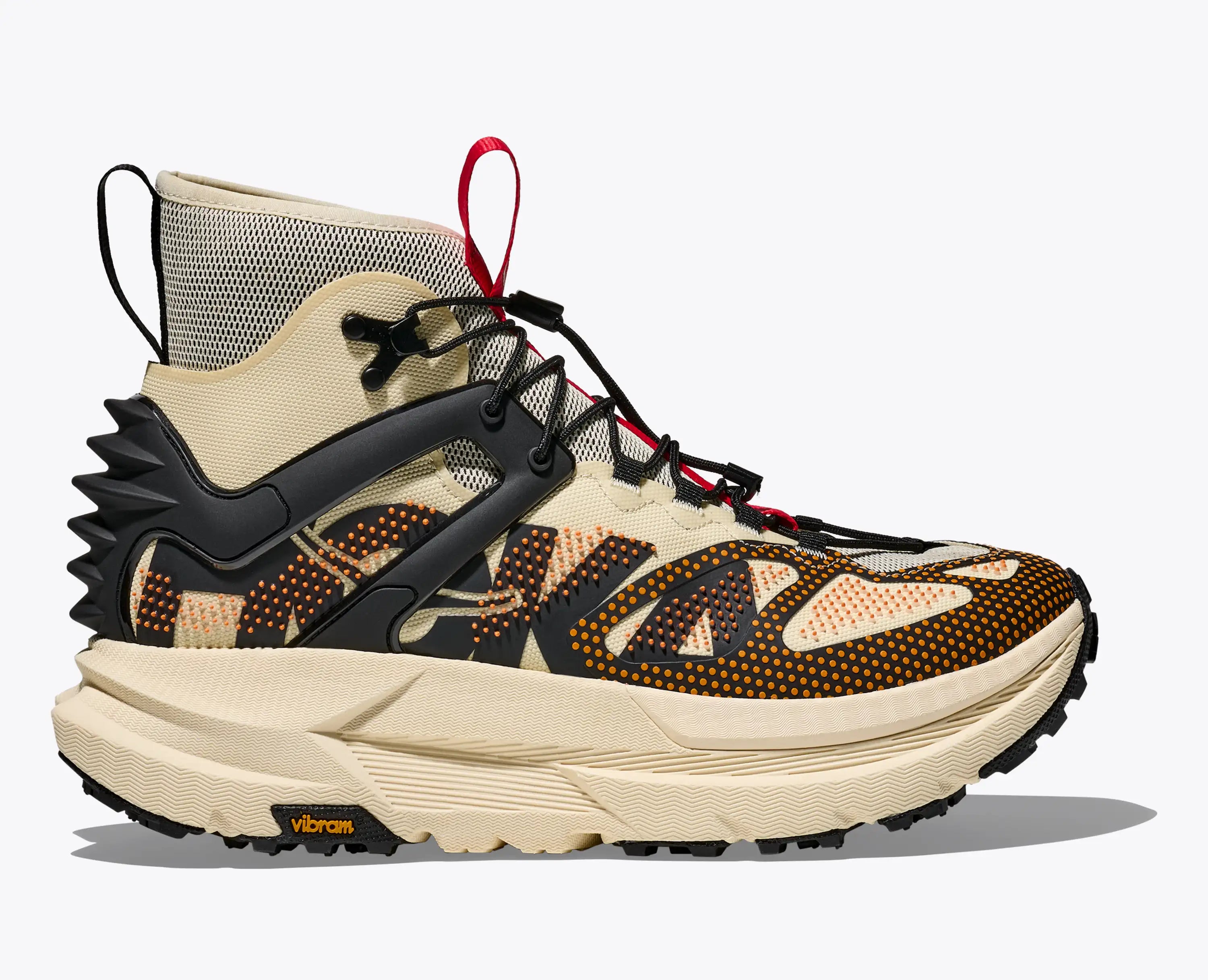 Hoka Mafate X Hike Vintage Yellow Black